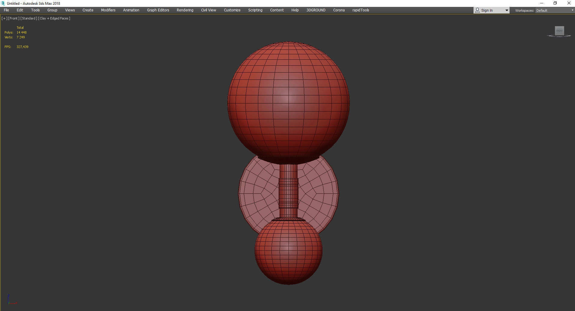 OLDIS SCONCE Low-poly 3D model_2
