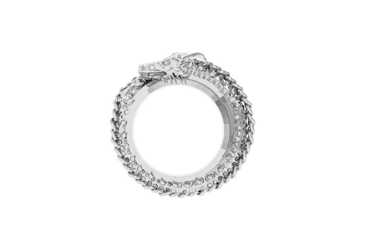 ANILLO DRAGON 3D print model_6