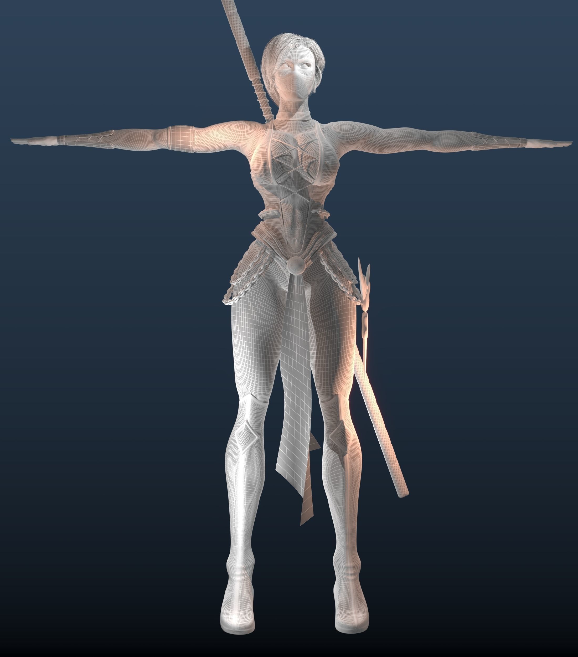 MK JADE Low-poly 3D model_20