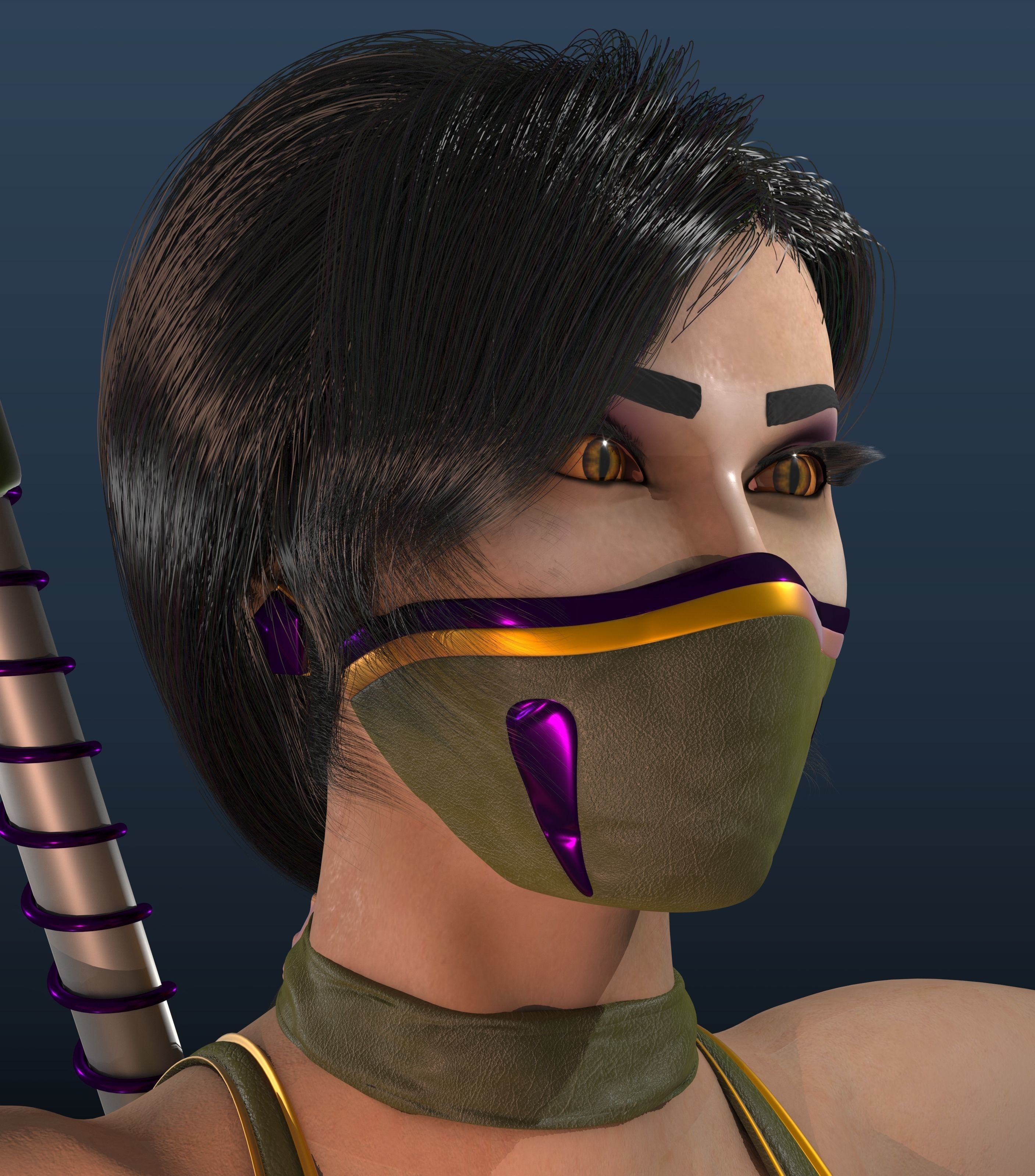 MK JADE Low-poly 3D model_13