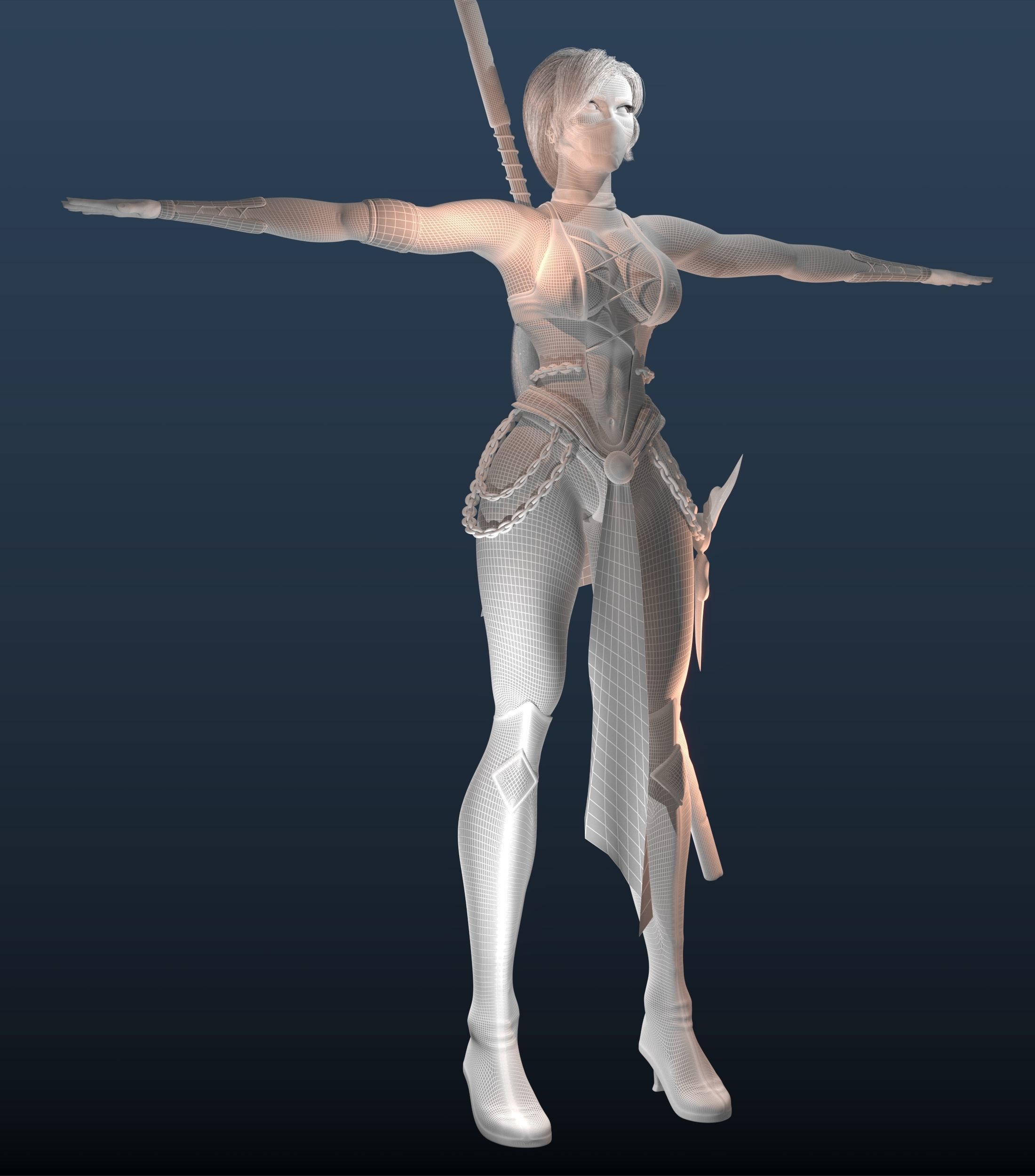 MK JADE Low-poly 3D model_18