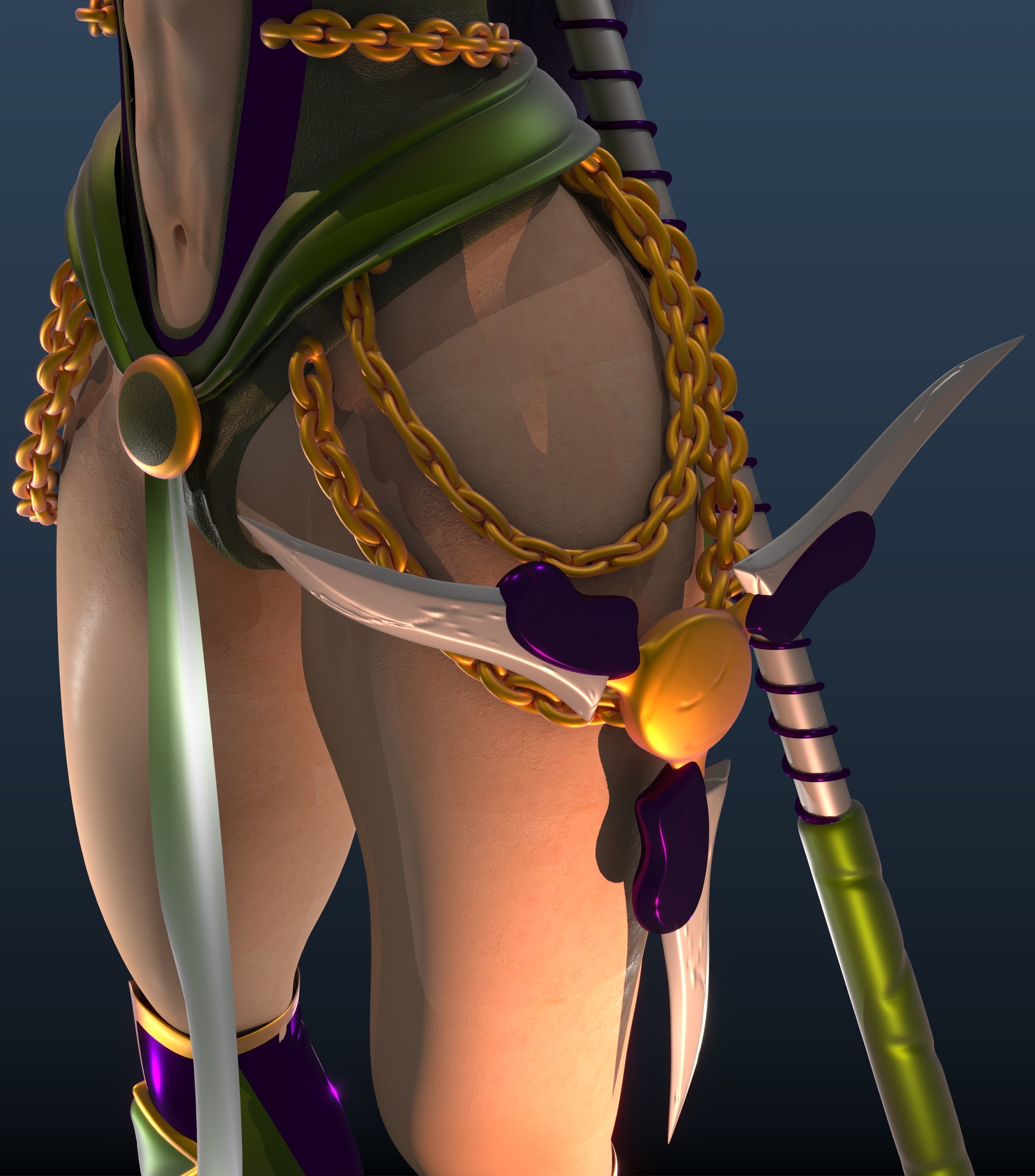MK JADE Low-poly 3D model_11