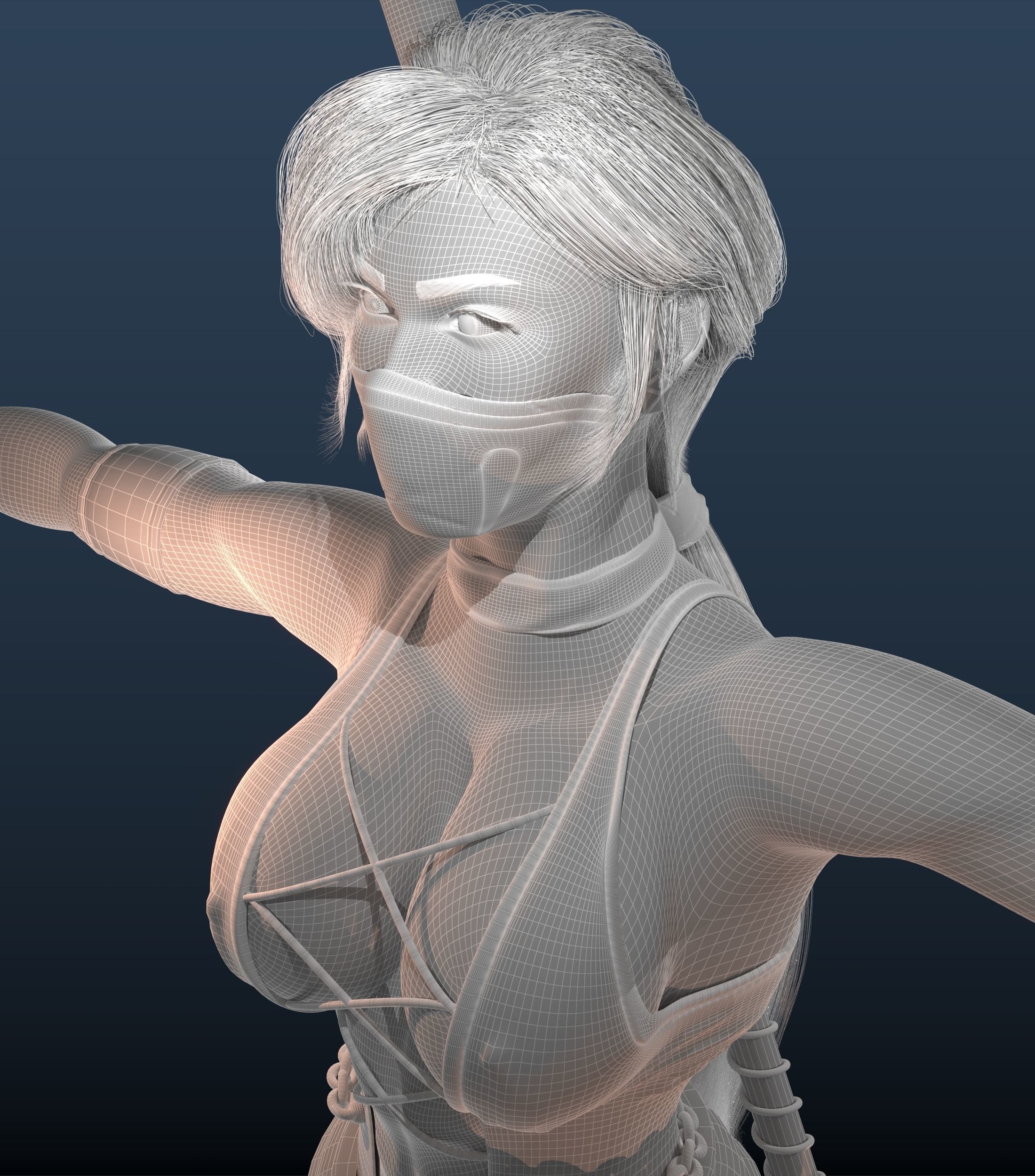 MK JADE Low-poly 3D model_24