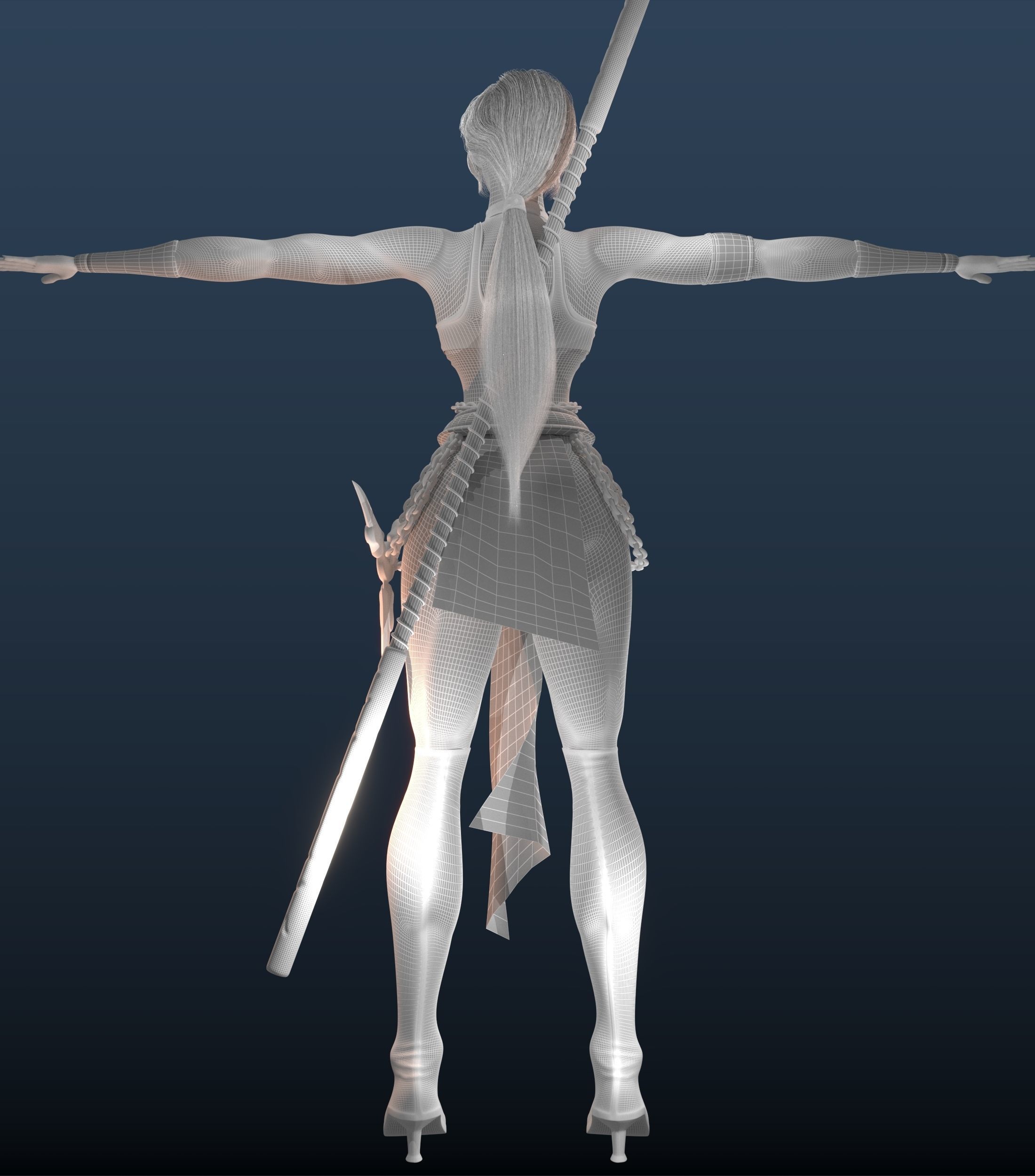 MK JADE Low-poly 3D model_22