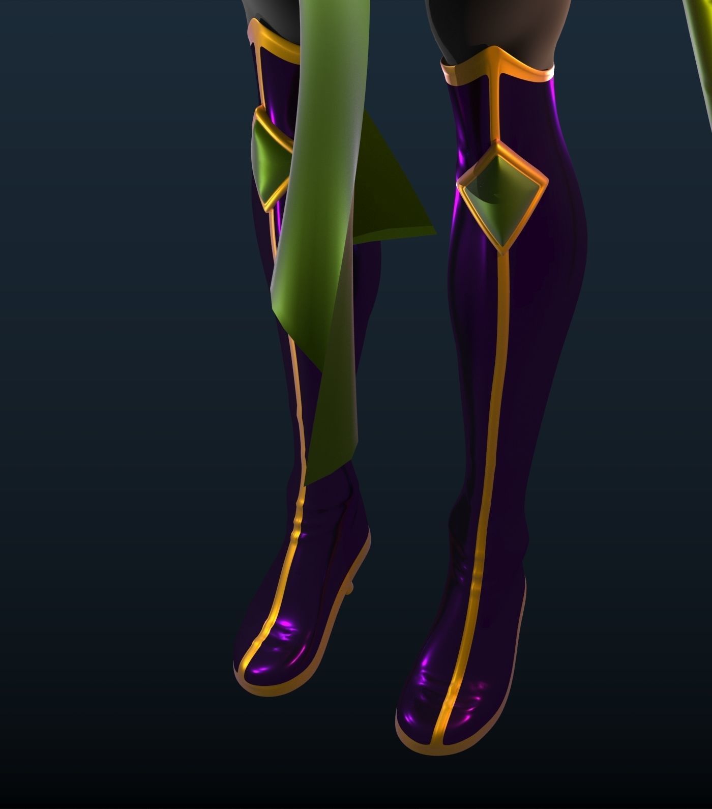 MK JADE Low-poly 3D model_41