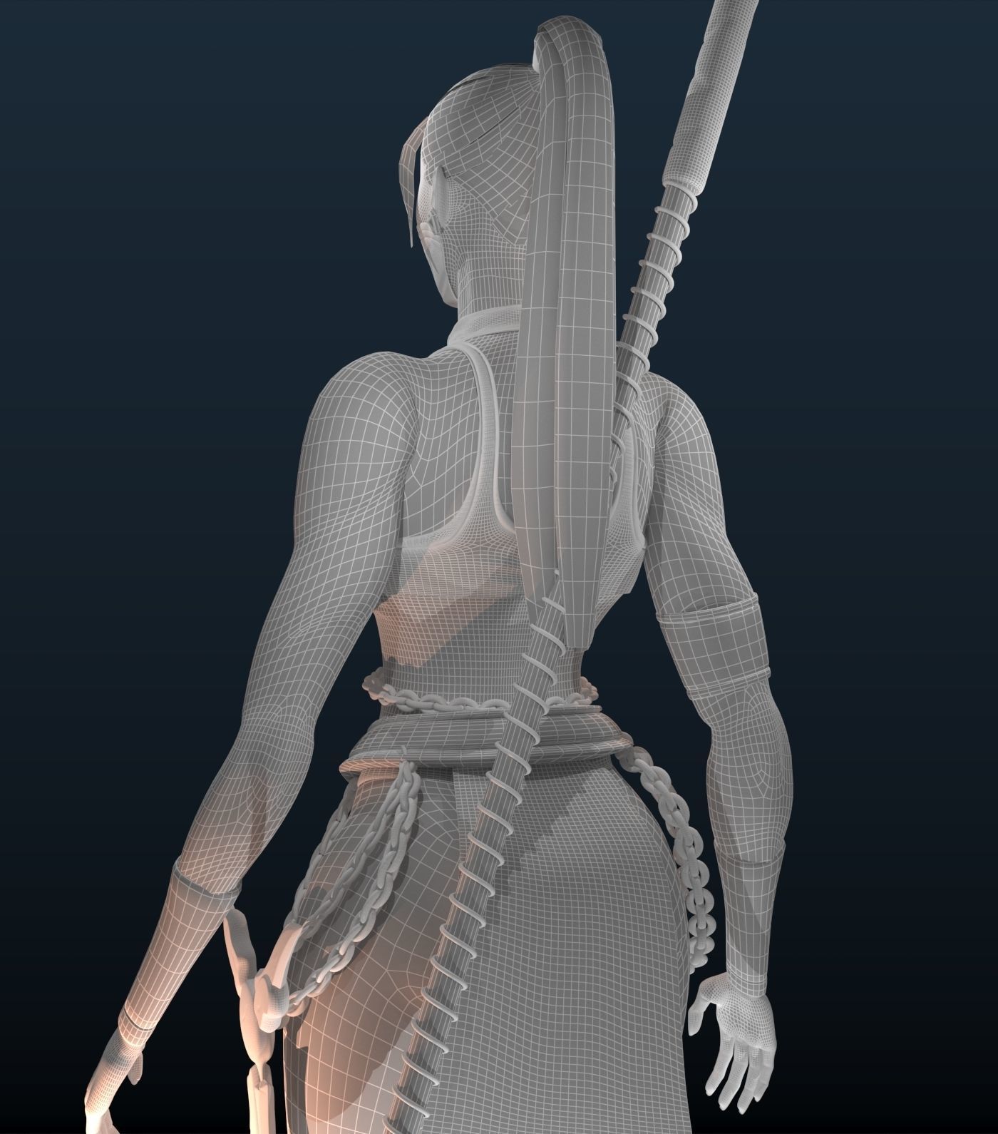 MK JADE Low-poly 3D model_48