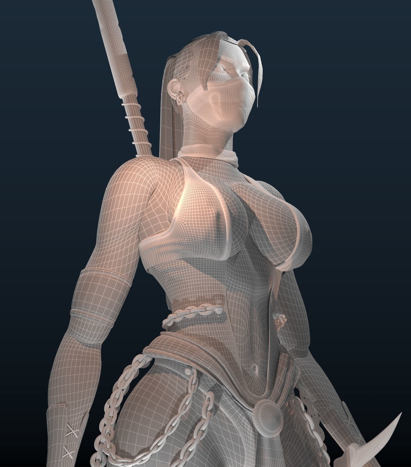 MK JADE Low-poly 3D model_43