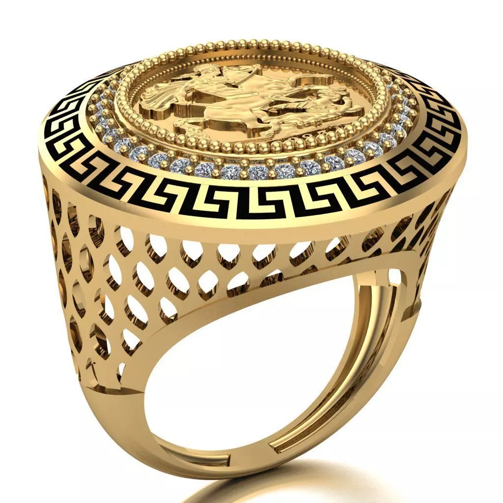 Lira Ring 094 3D print model