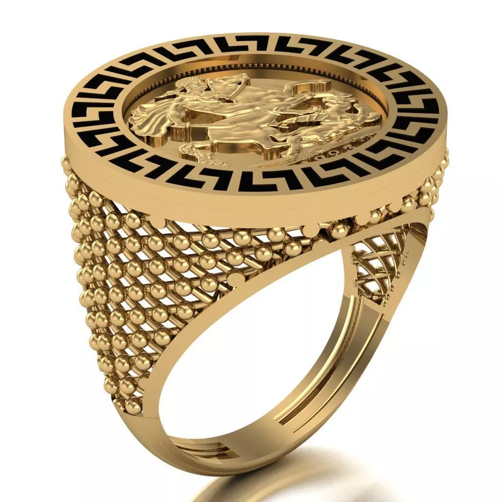 Lira Ring 097 3D print model