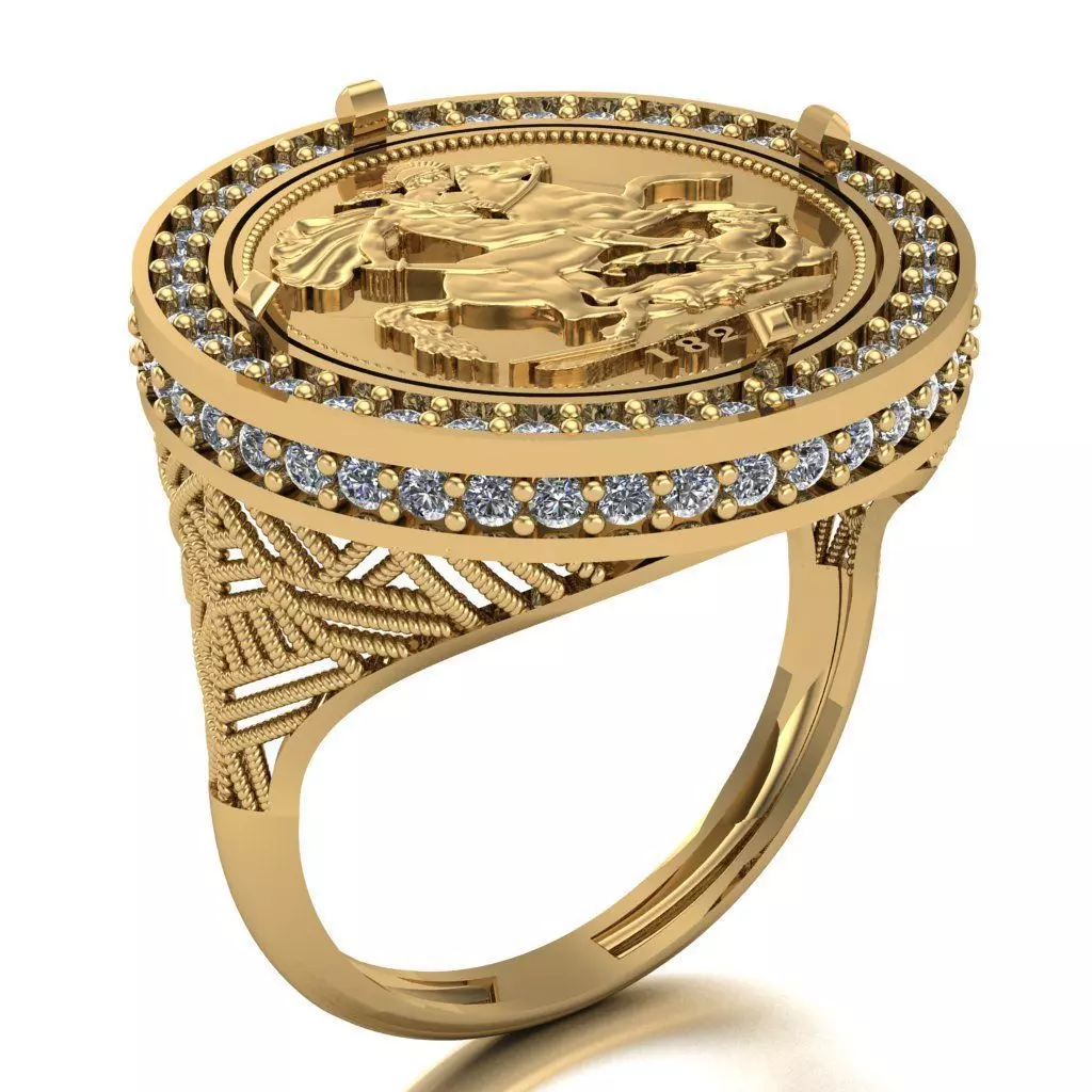 Lira Ring 099 3D print model