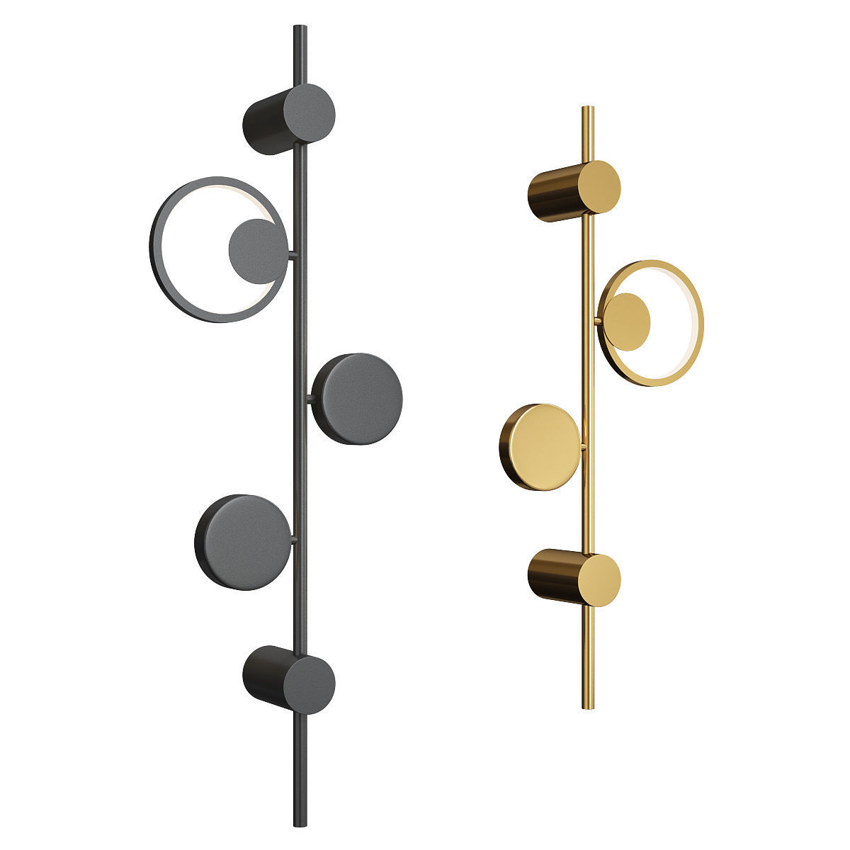 LIDVOR SCONCE Low-poly 3D model_1