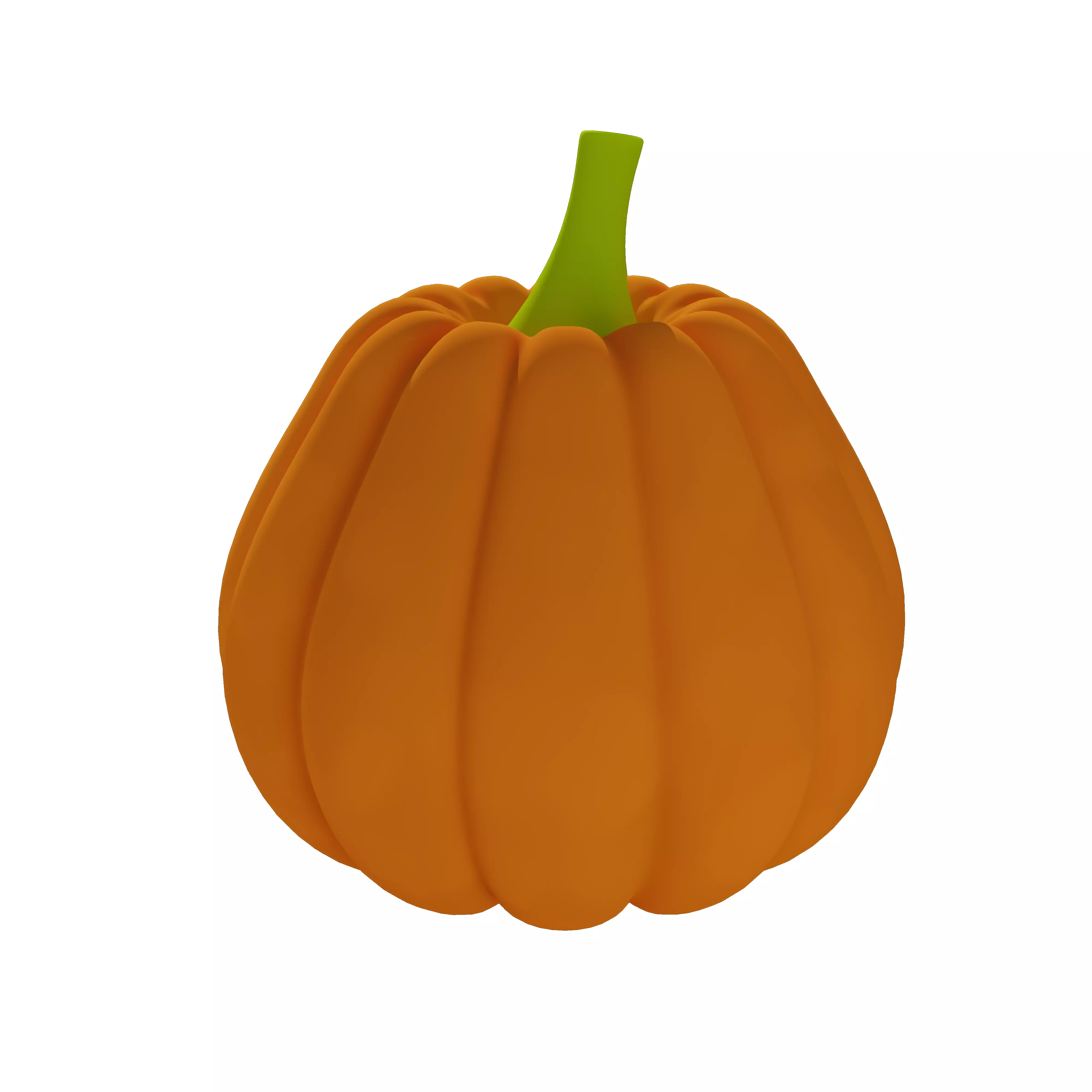 3D Pumpkin Model Asset 3D model_15