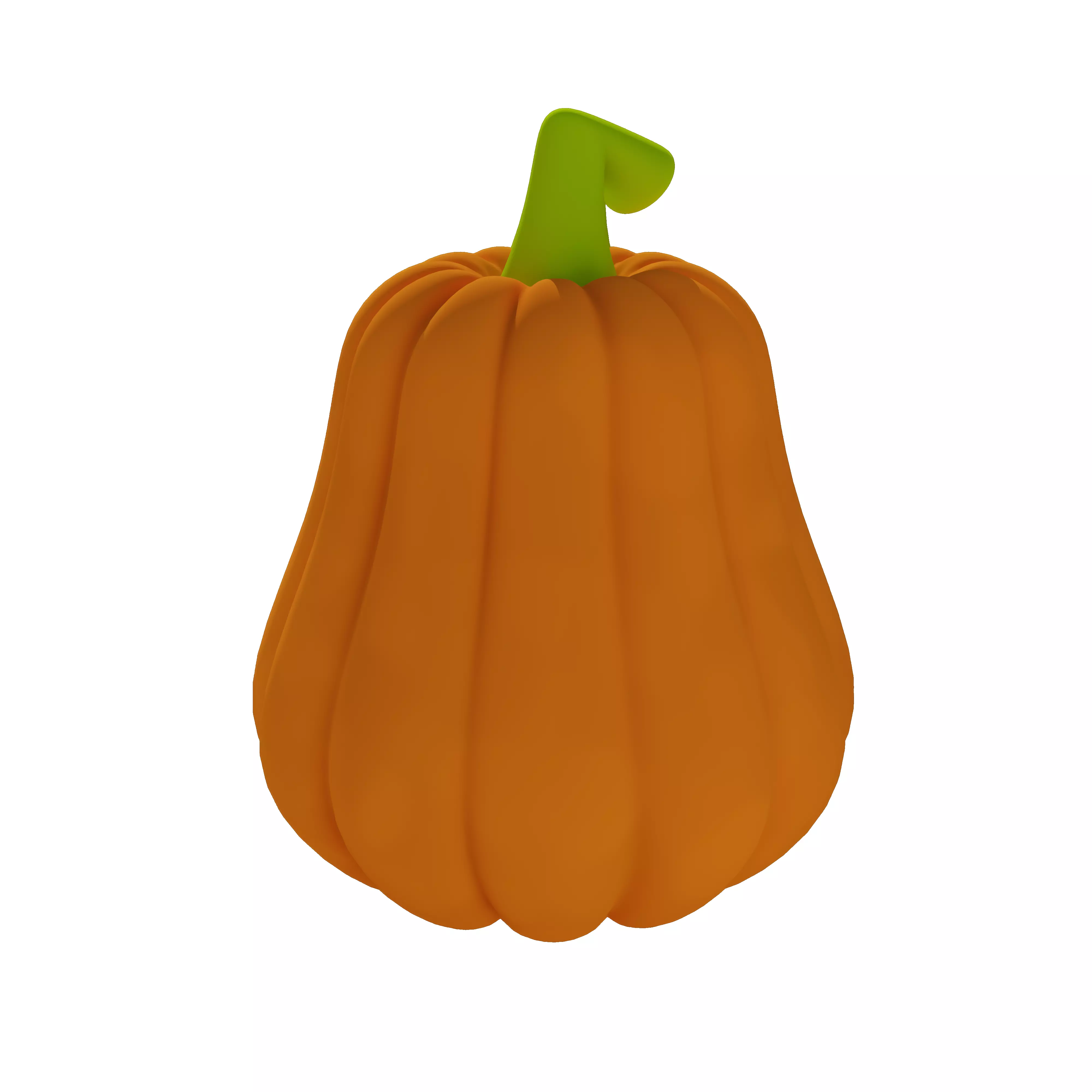 3D Pumpkin Model Asset 3D model_10