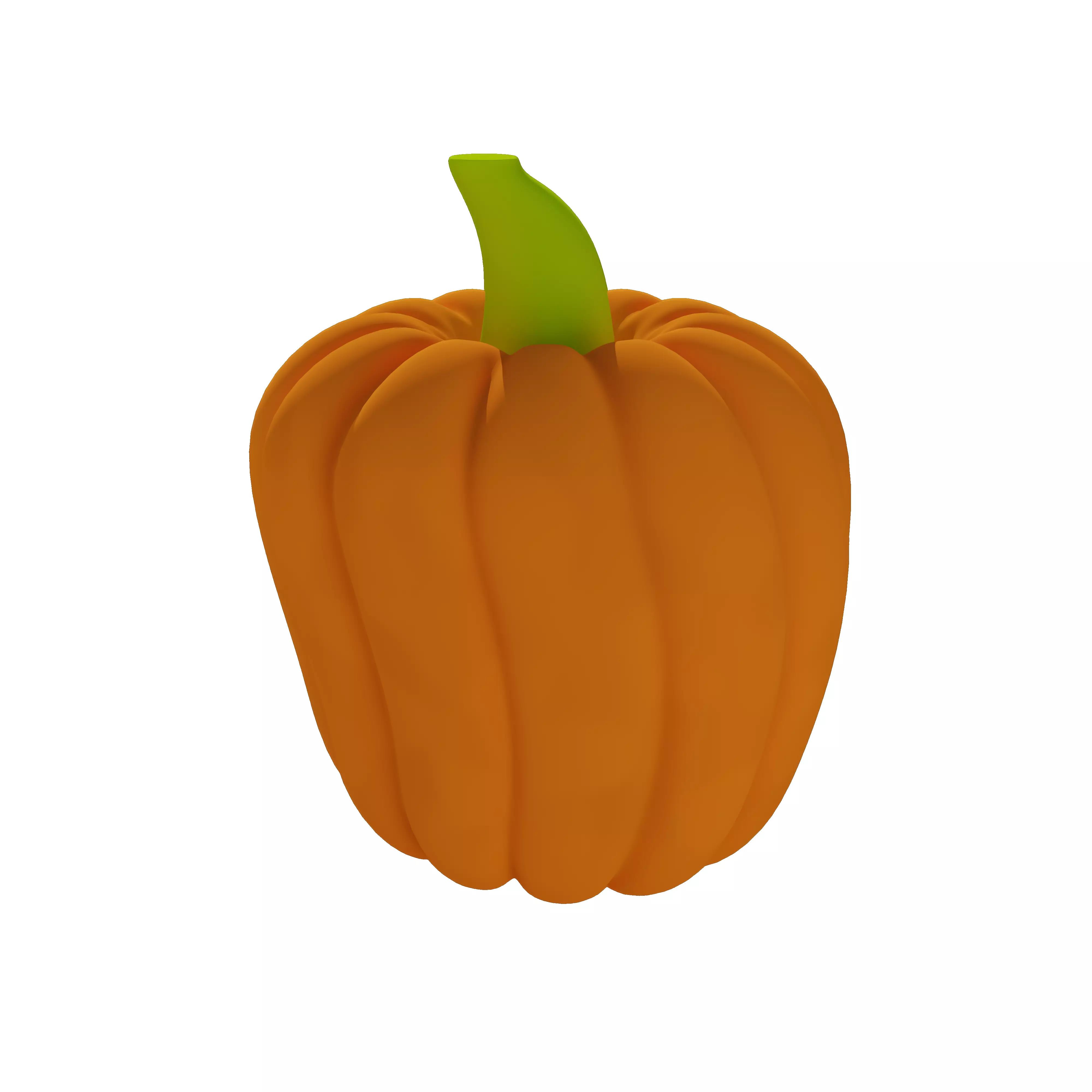 3D Pumpkin Model Asset 3D model_12
