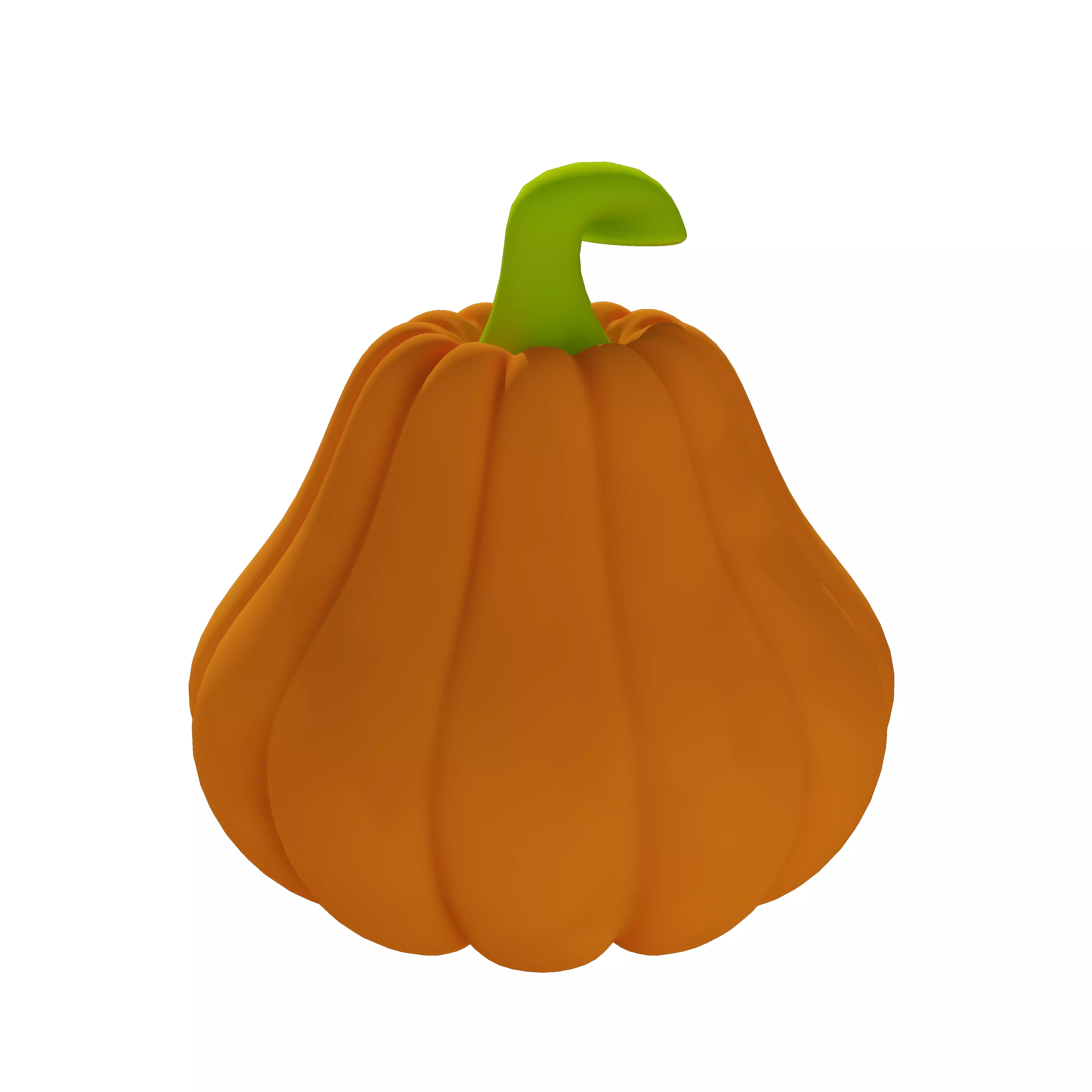 3D Pumpkin Model Asset 3D model_19