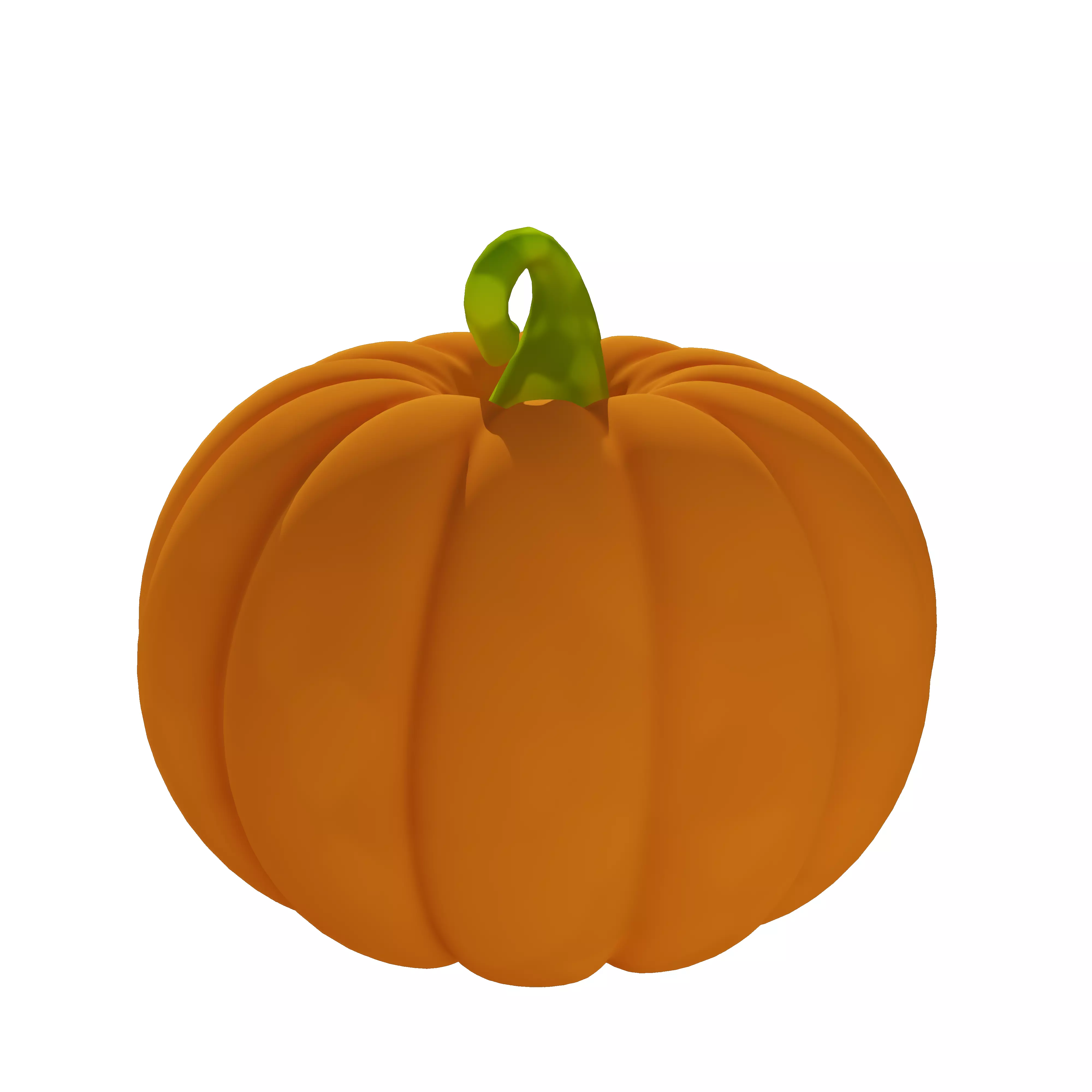 3D Pumpkin Model Asset 3D model_5