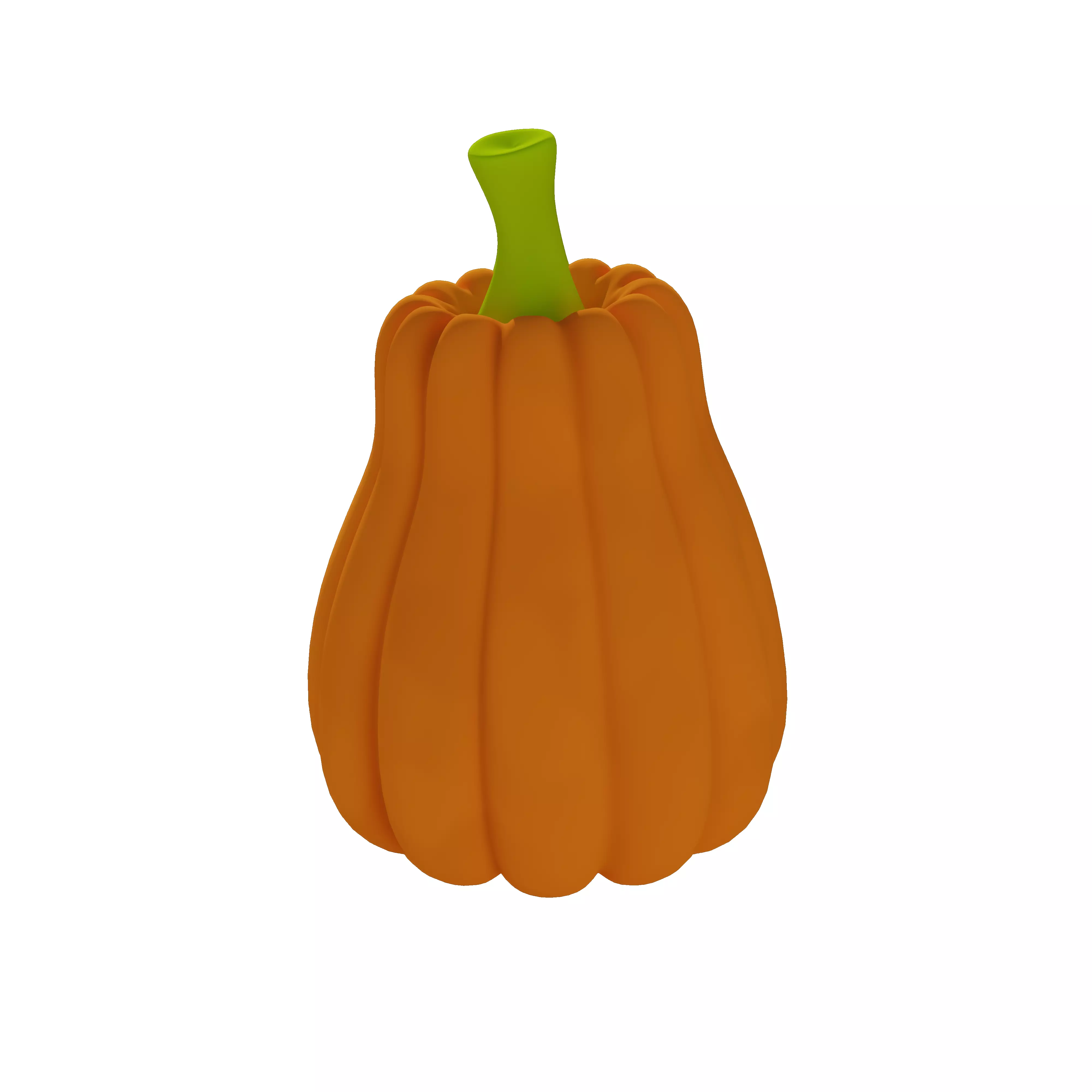3D Pumpkin Model Asset 3D model_7