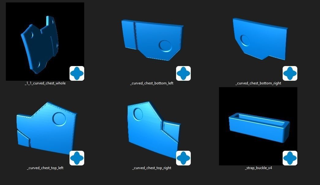 Clone Wars Captain Rex Onderon Rebel armor kit for cosplay  3D print model_32