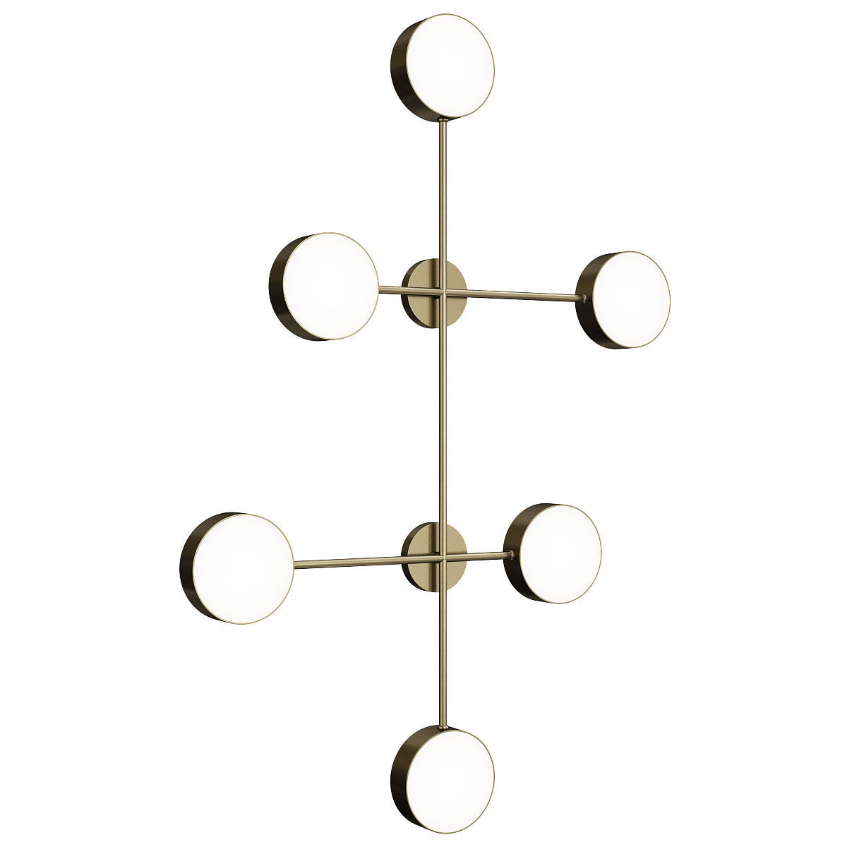 MINCHEN SCONCE Low-poly 3D model_1