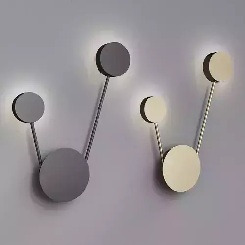 VIVA SCONCE Low-poly 3D model