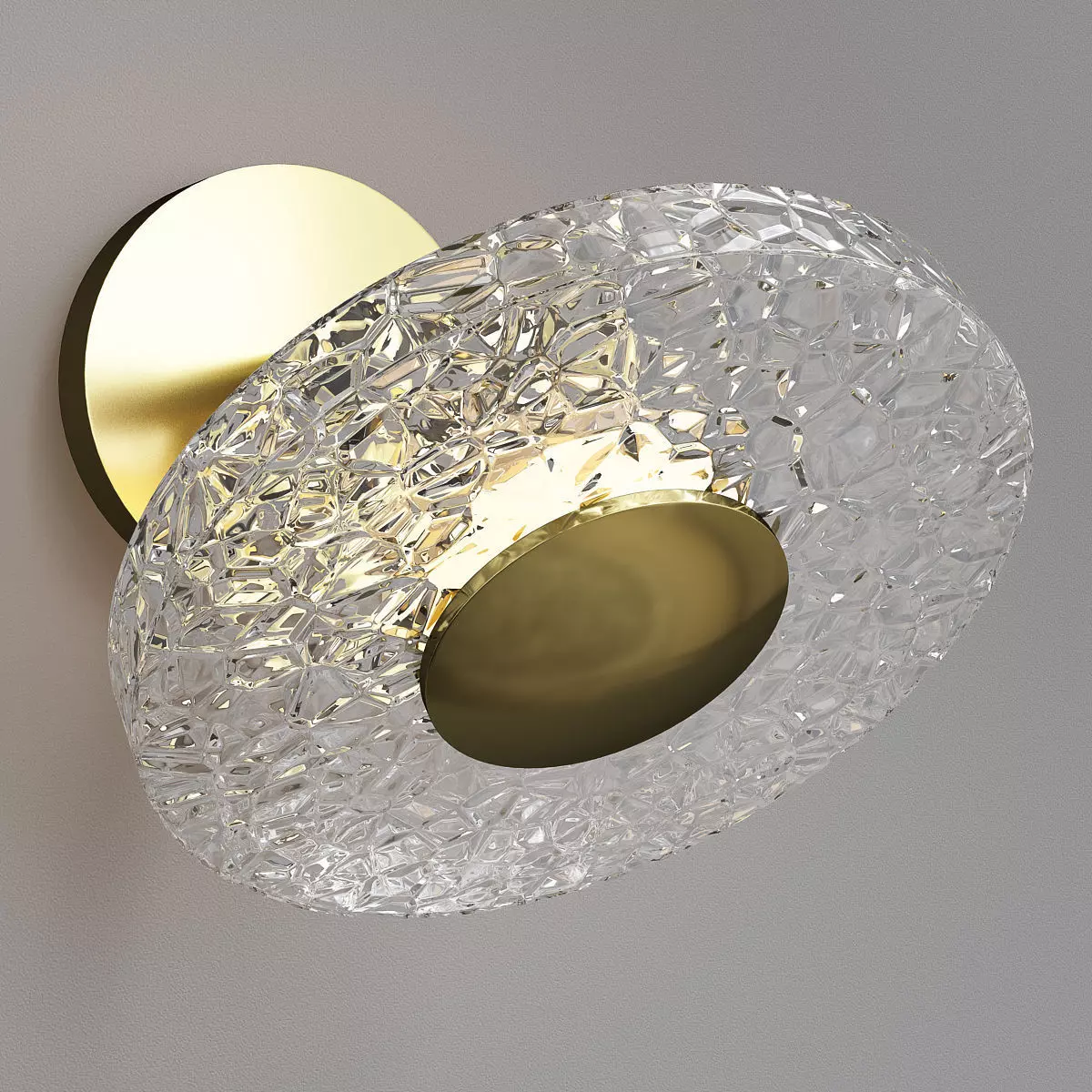 VEMI SCONCE Low-poly 3D model
