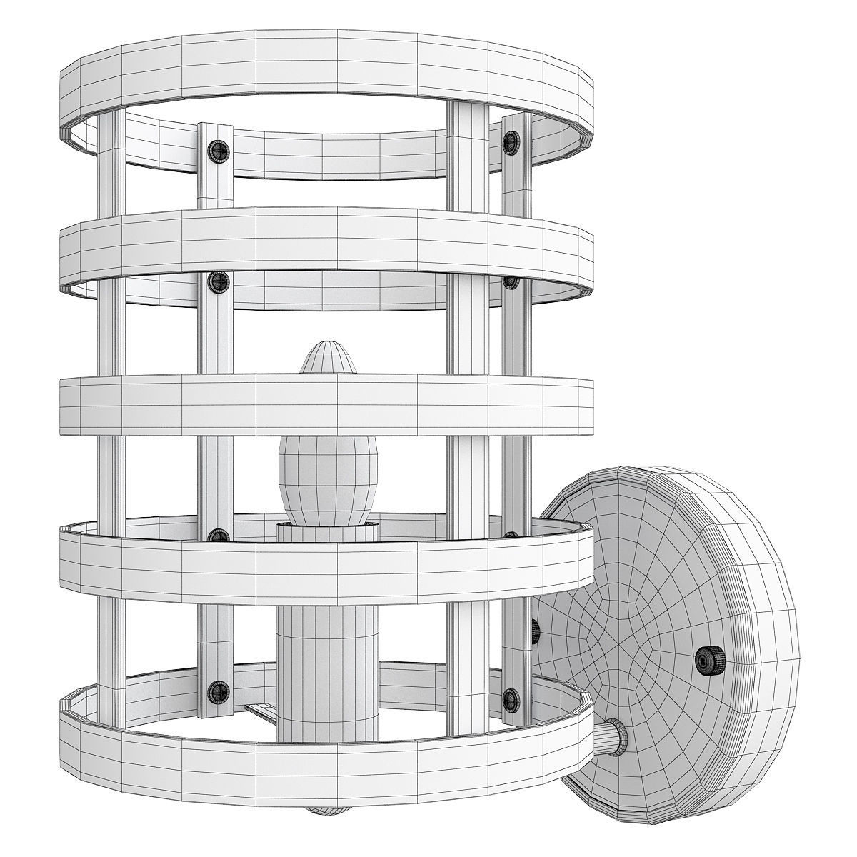 Lightstar Epsilon Low-poly 3D model_1