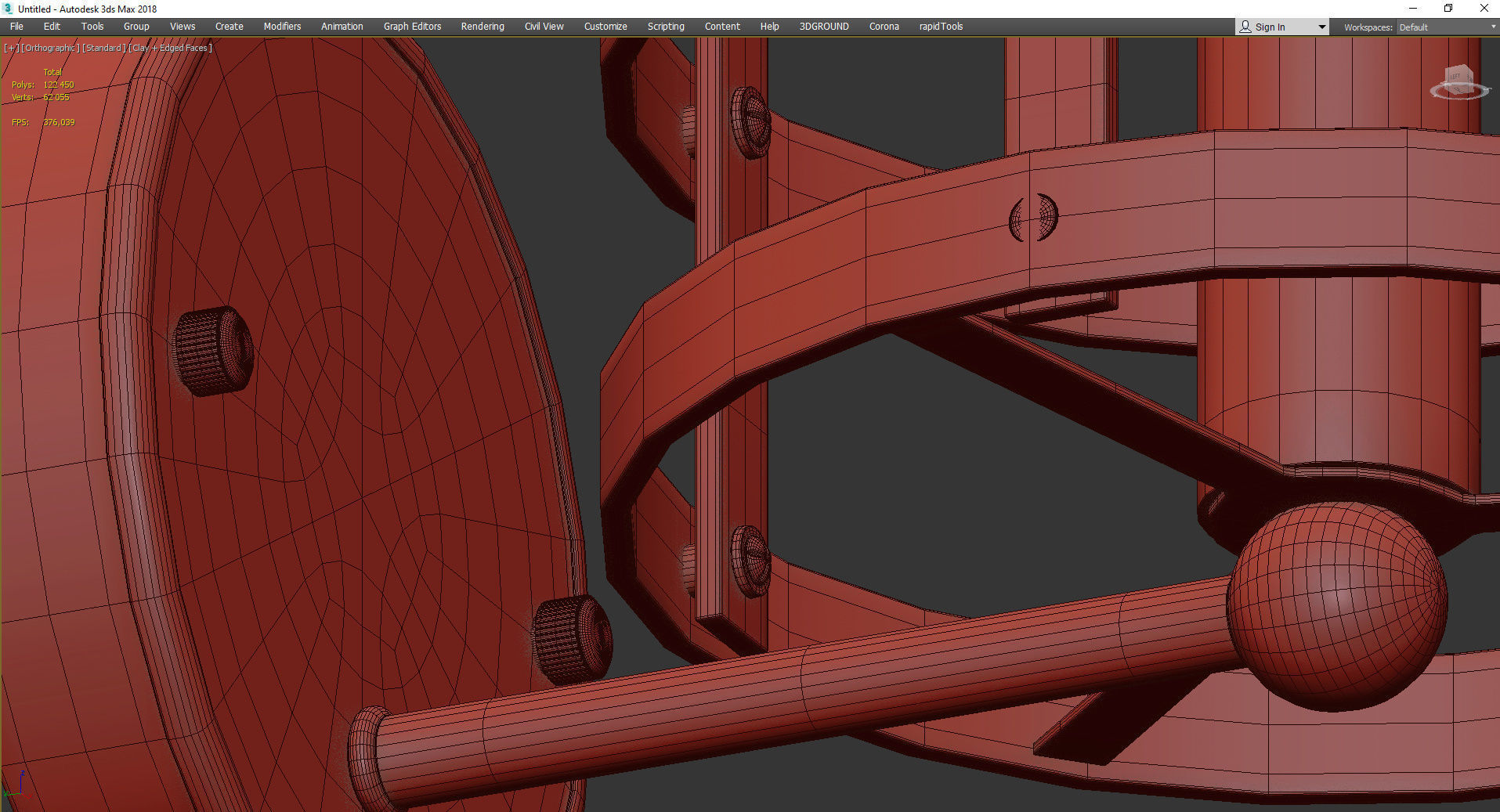 Lightstar Epsilon Low-poly 3D model_4