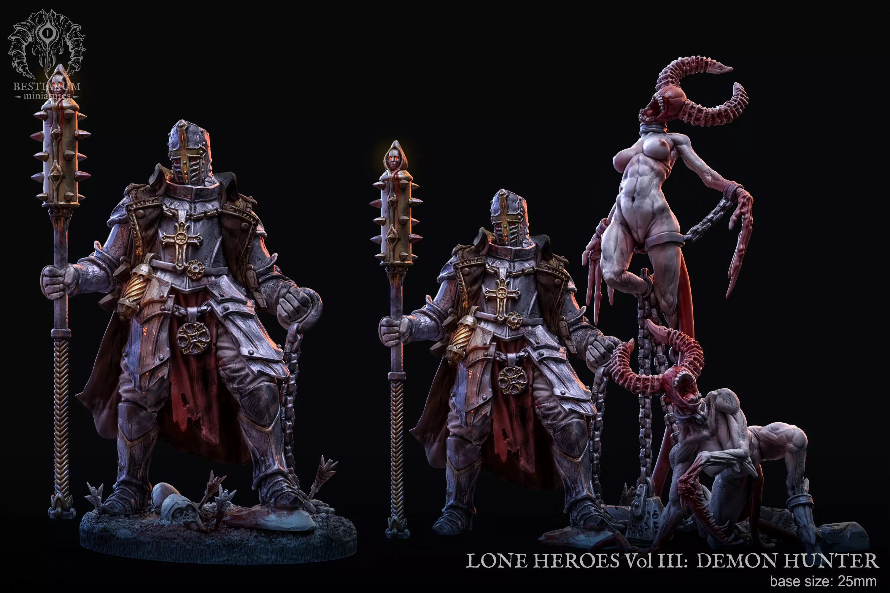  Lone Heroes Vol III 3D print model_0