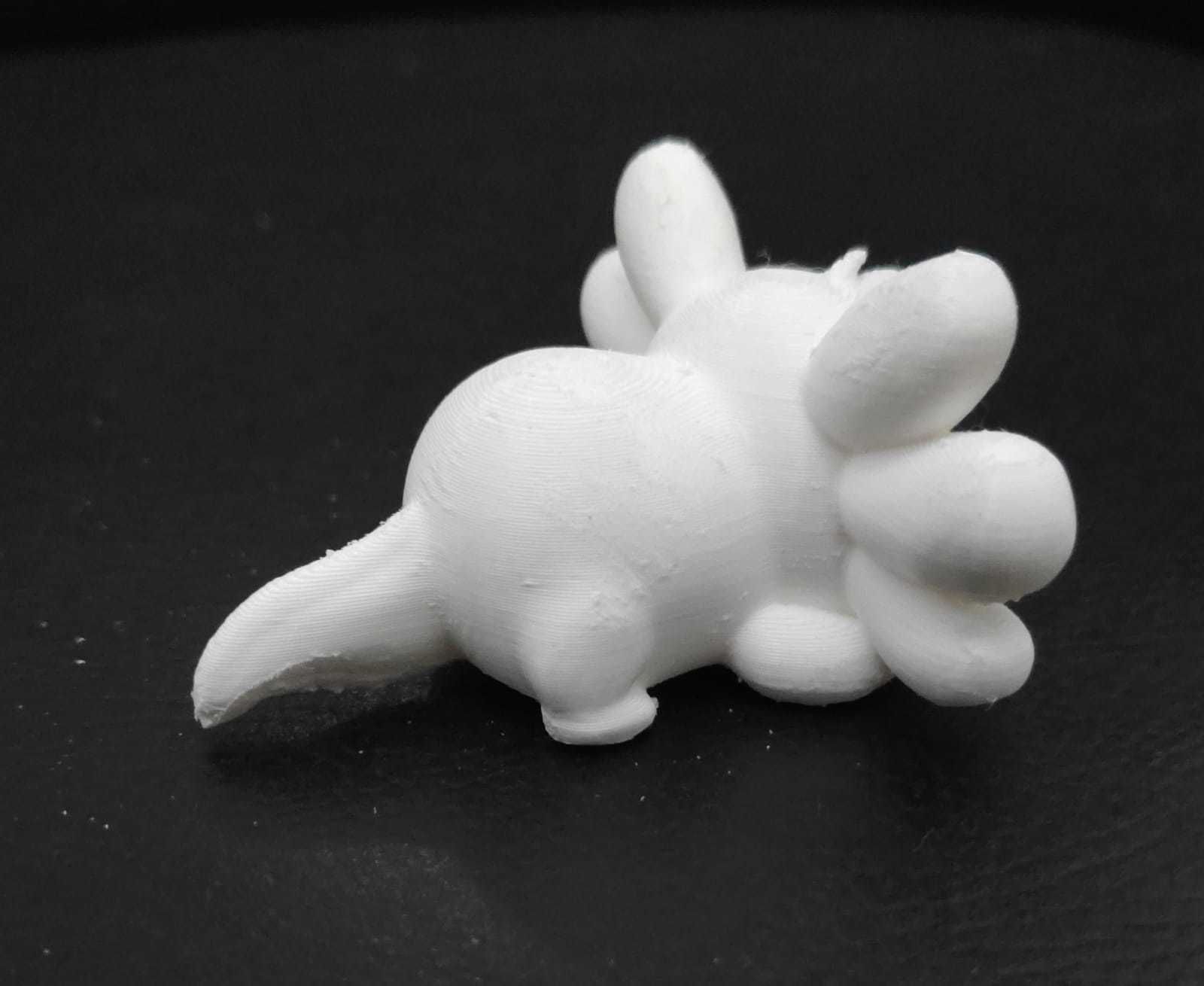 Axolotl Lying Down 3D print model_10