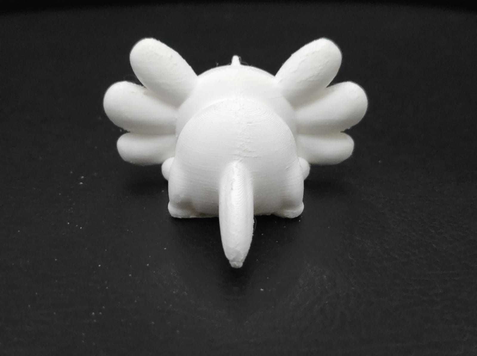 Axolotl Lying Down 3D print model_8