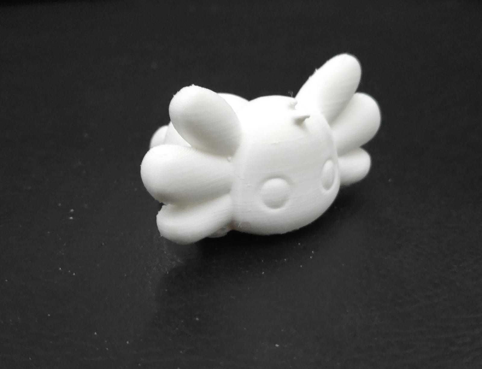 Axolotl Lying Down 3D print model_12