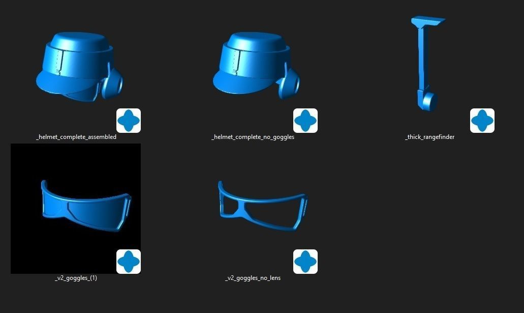 Clone Wars Captain Rex Onderon Rebel armor kit for 1 12 figures 3D print model_21