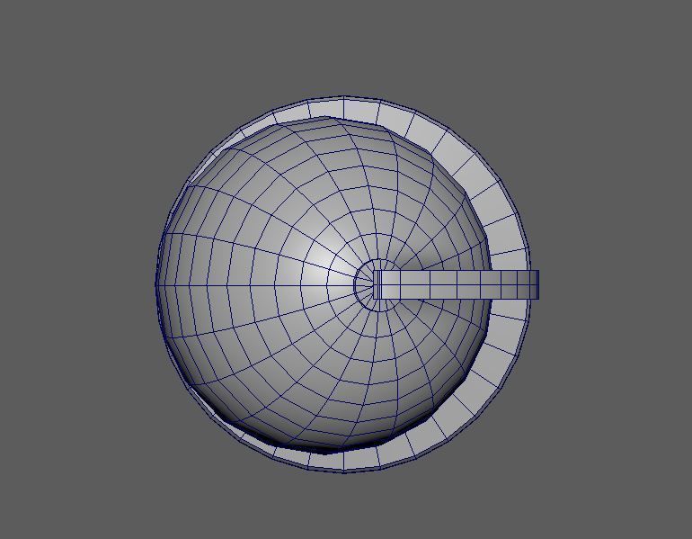 Desk Globe model  Low-poly 3D model_10