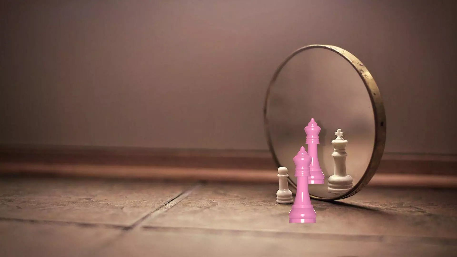 Chess Piece Low-poly 3D model_0