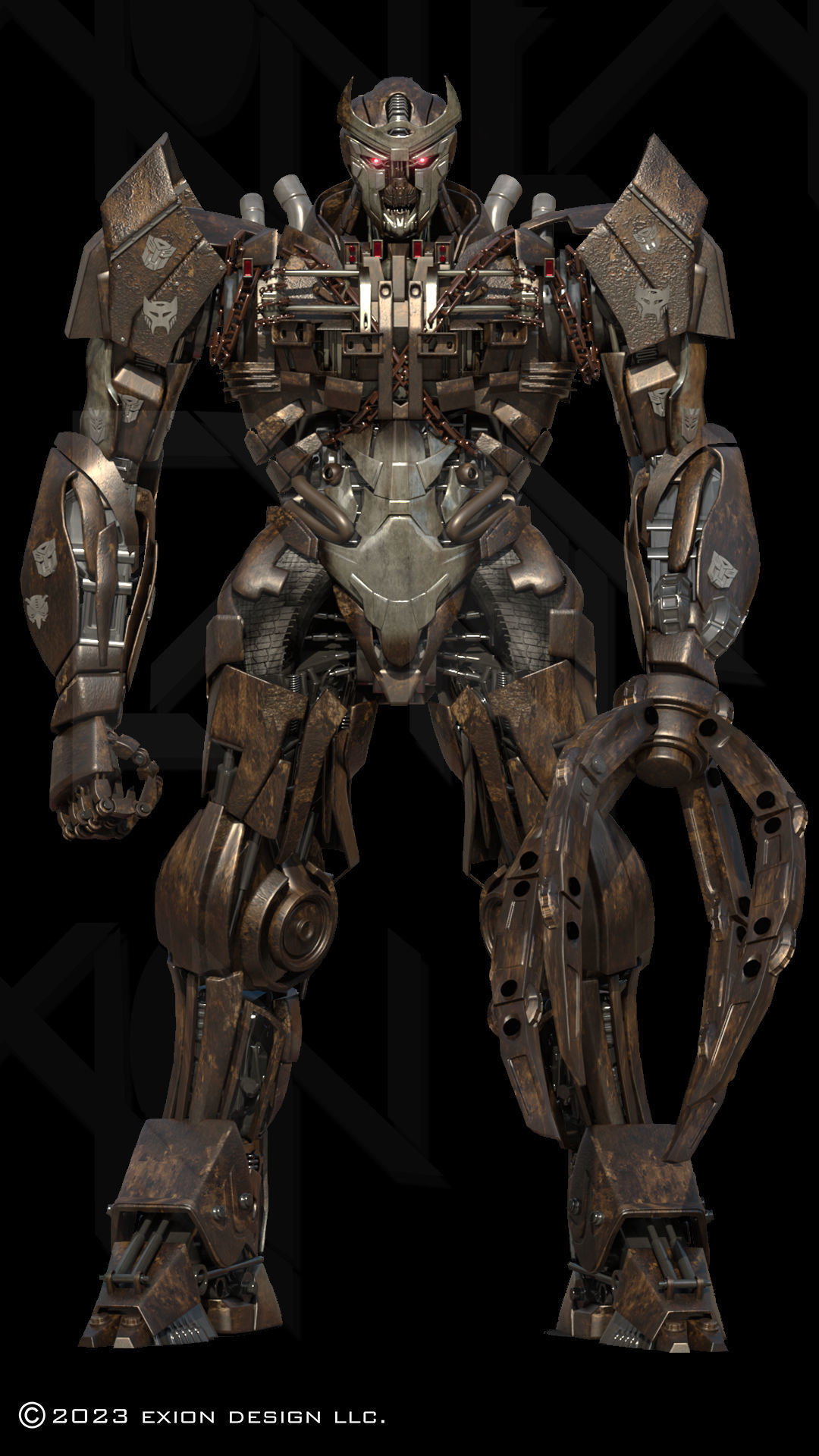Transformers Scourge ROTB 3D model_1