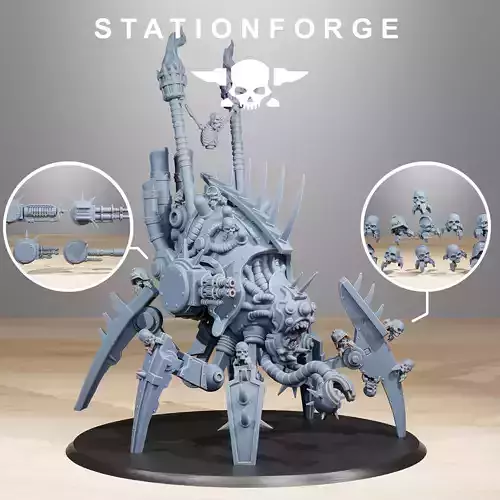 Pythonicus Swarm Spawner 3D print model