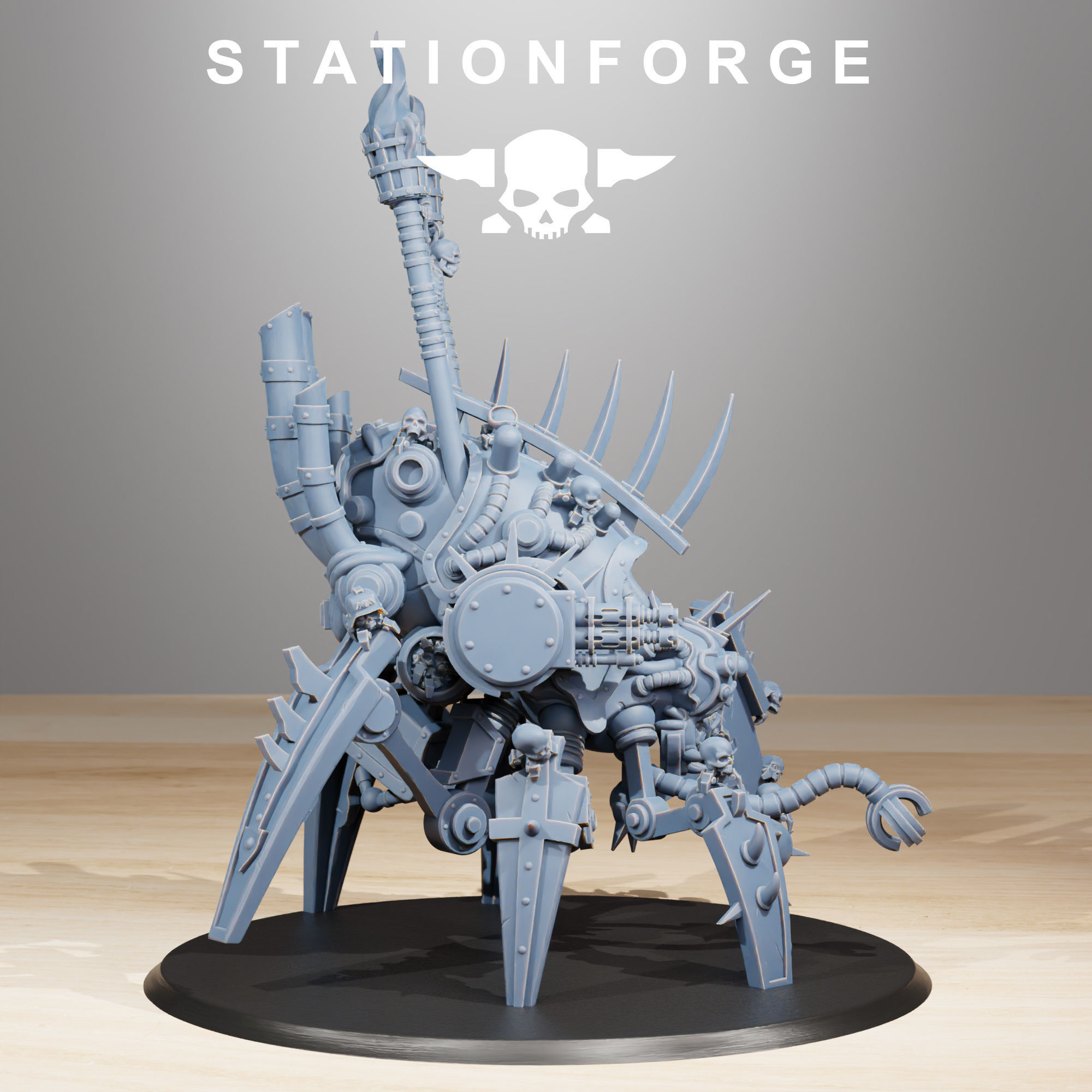 Pythonicus Swarm Spawner 3D print model_1