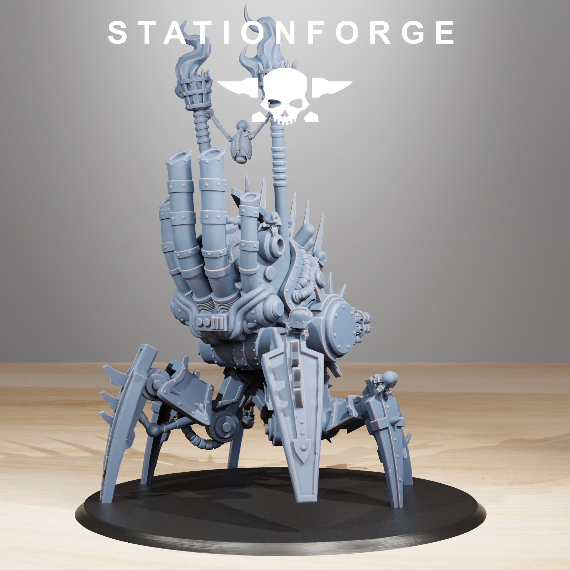 Pythonicus Swarm Spawner 3D print model_2