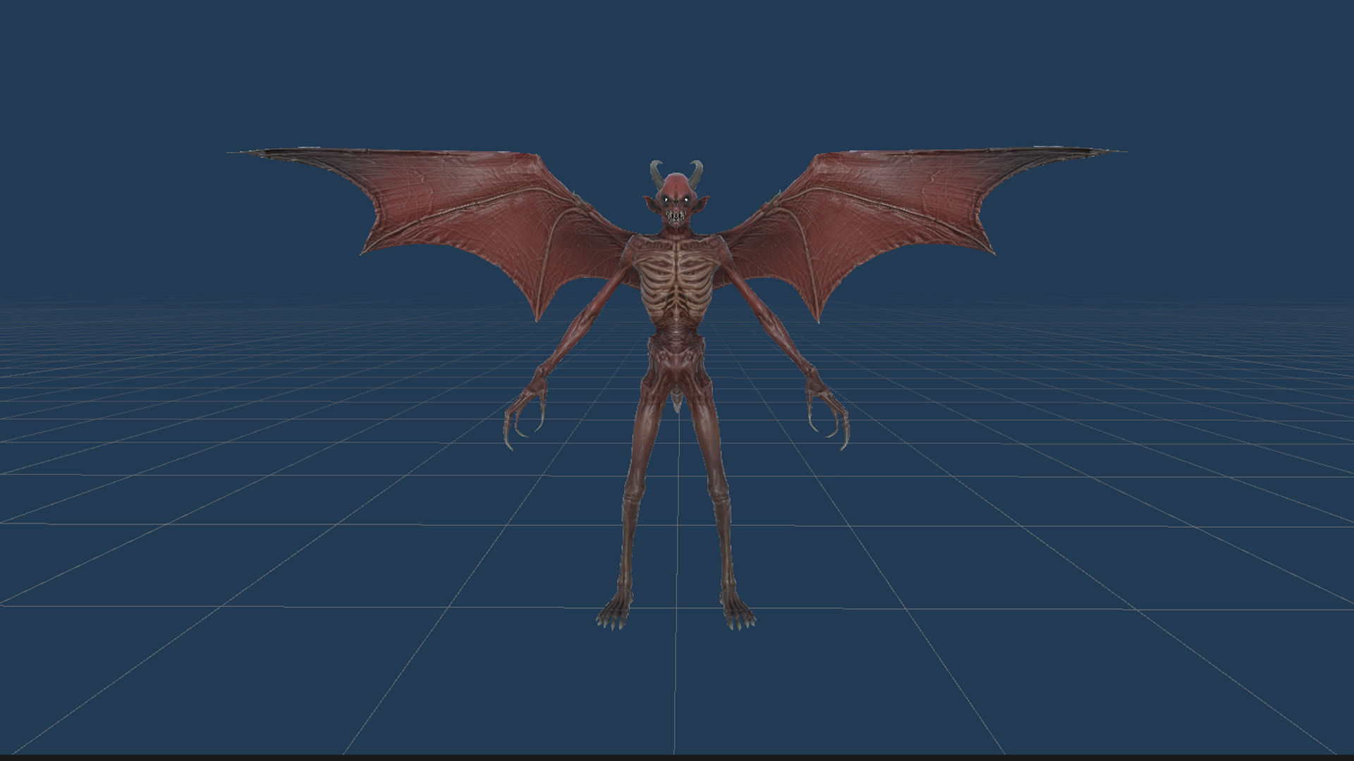 Night Demon 2 Low-poly 3D model_28