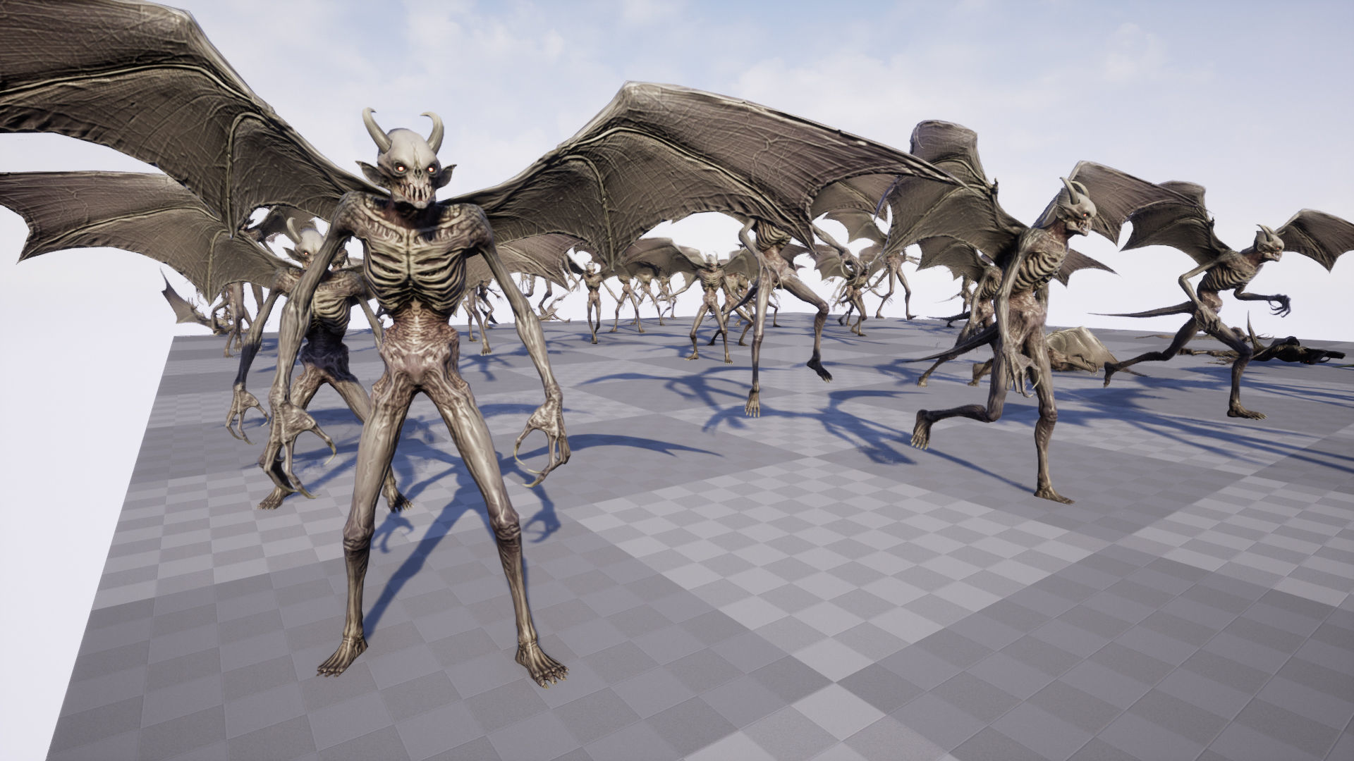 Night Demon 2 Low-poly 3D model_21