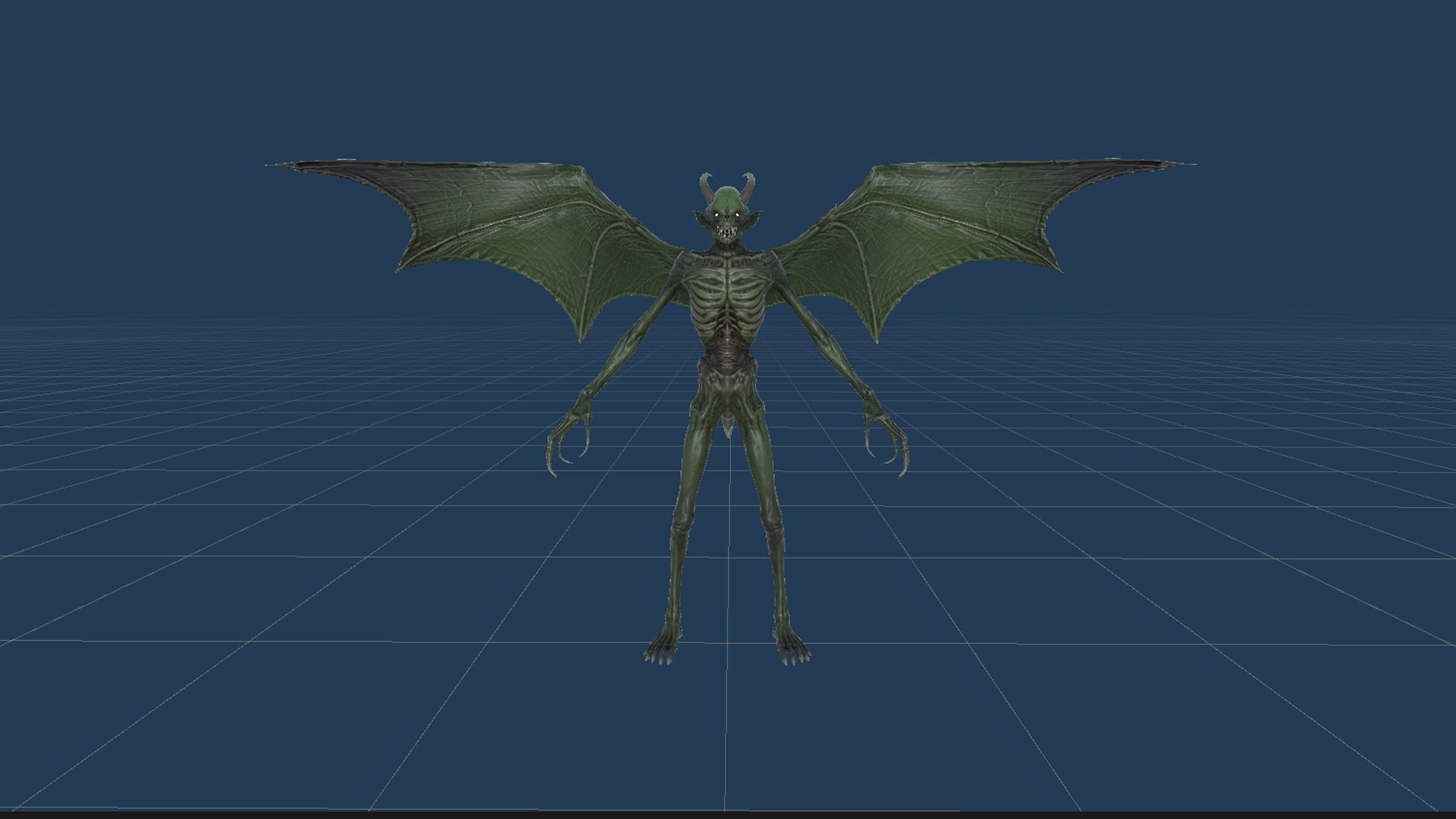 Night Demon 2 Low-poly 3D model_27