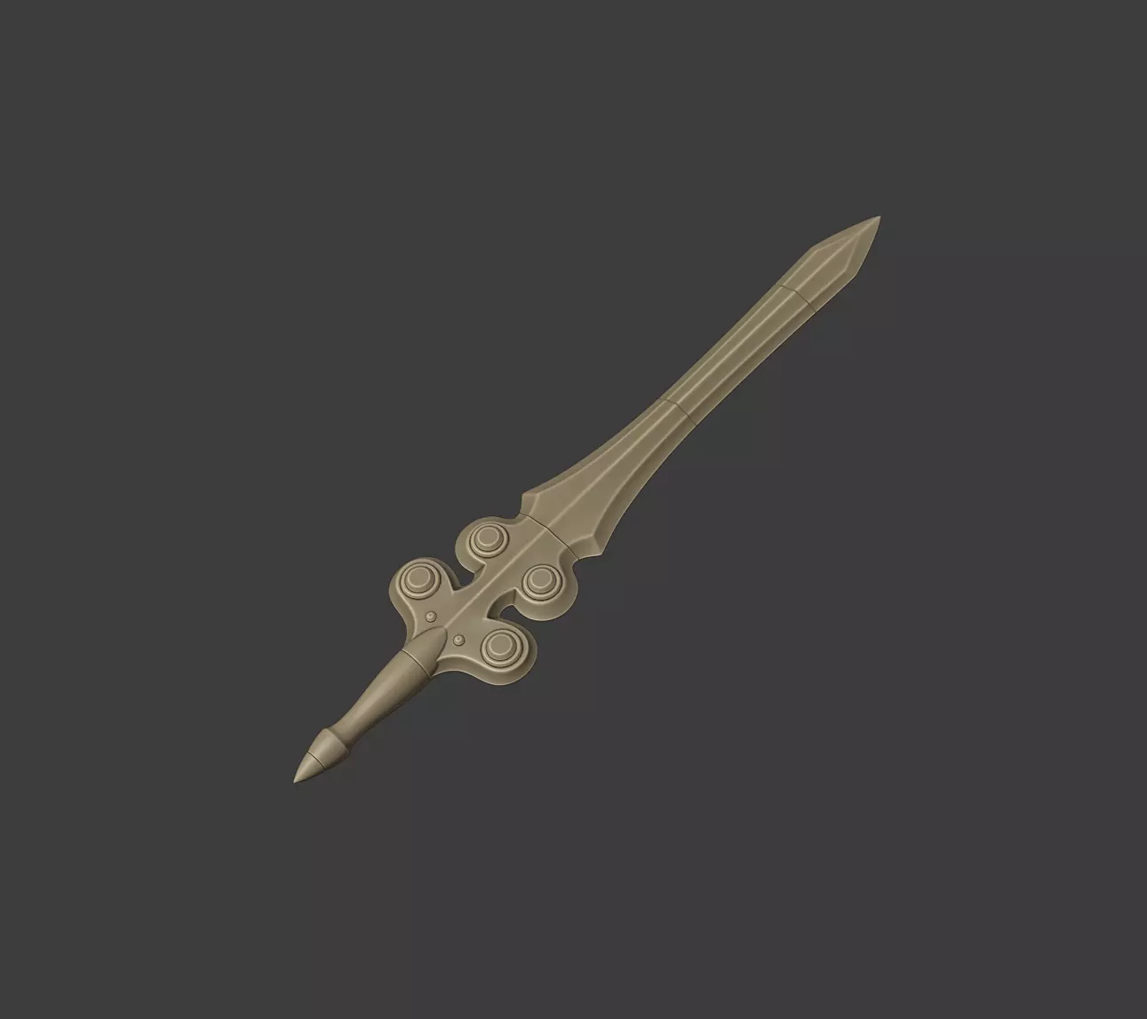 Flynn Scifo Sword - Tales of Vesperia - 3D files - STL 3D print model_0