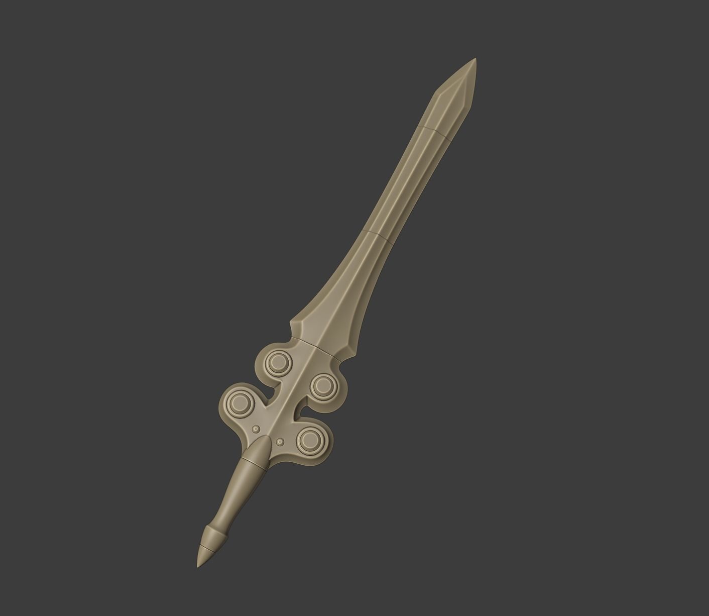 Flynn Scifo Sword - Tales of Vesperia - 3D files - STL 3D print model_4