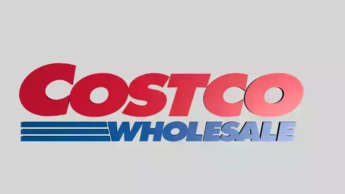 Costco Wholesale Logo 3D print model