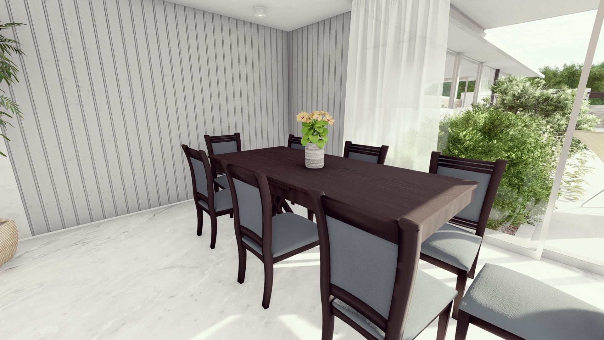 Living Room 3D model_2