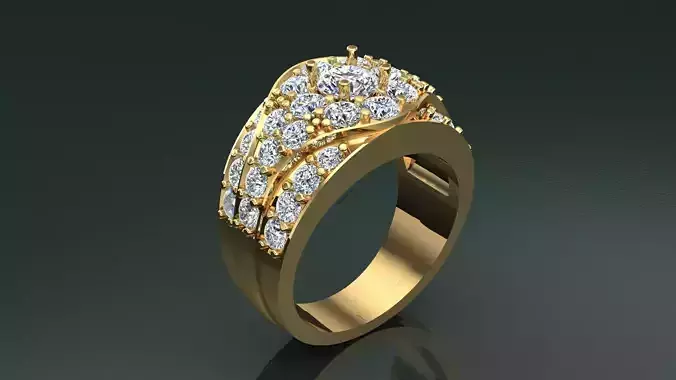Ring Men D26 3D print model