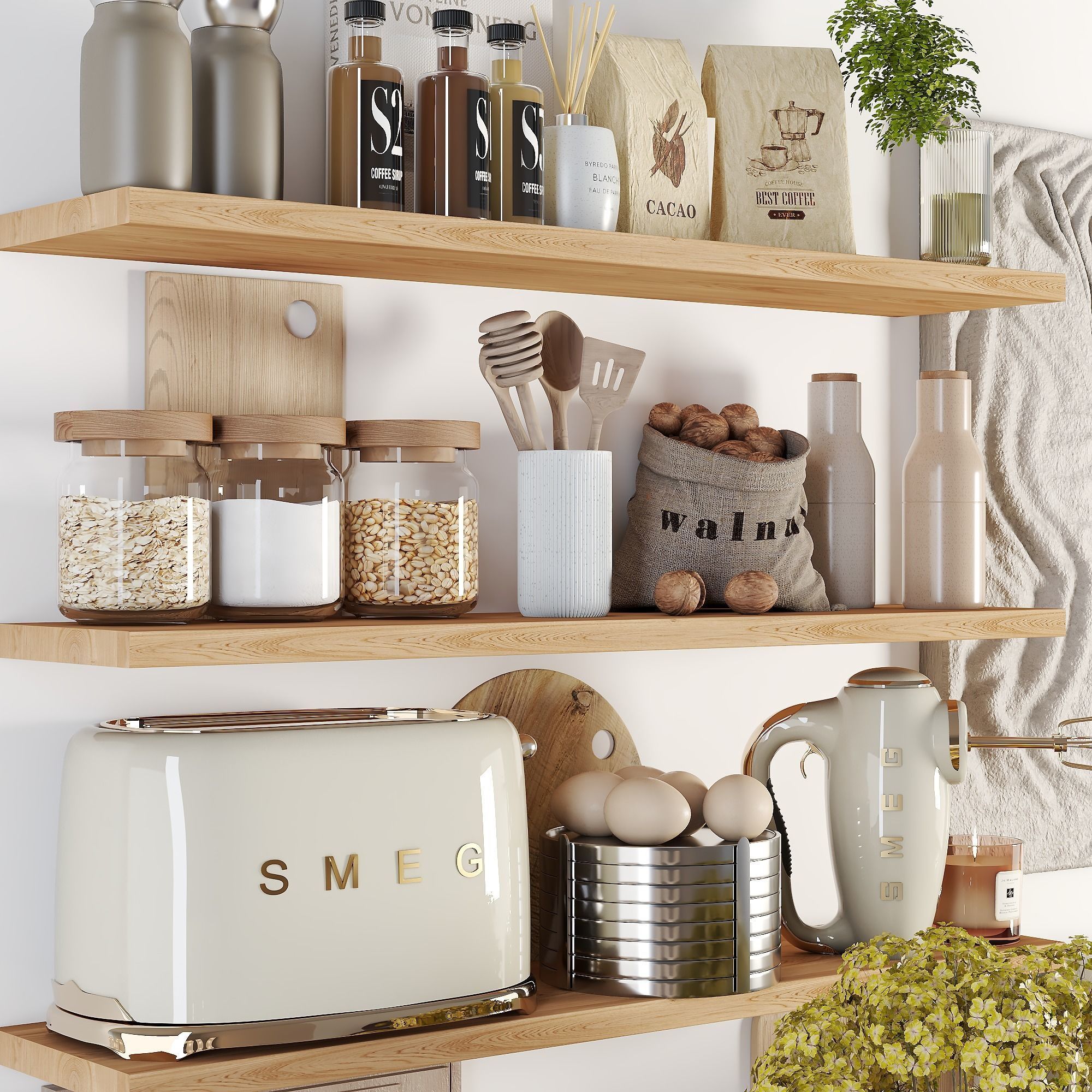 kitchen accessories 015 3D model_4