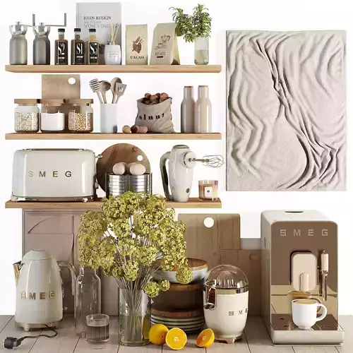 kitchen accessories 015 3D model