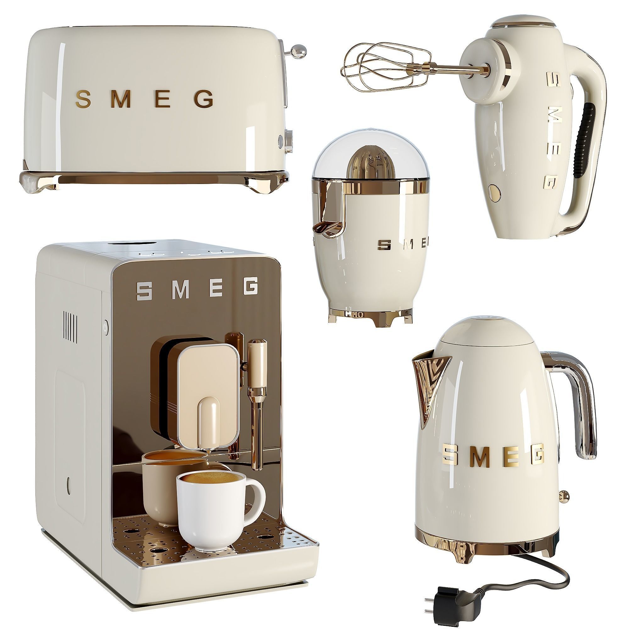 kitchen accessories 015 3D model_1