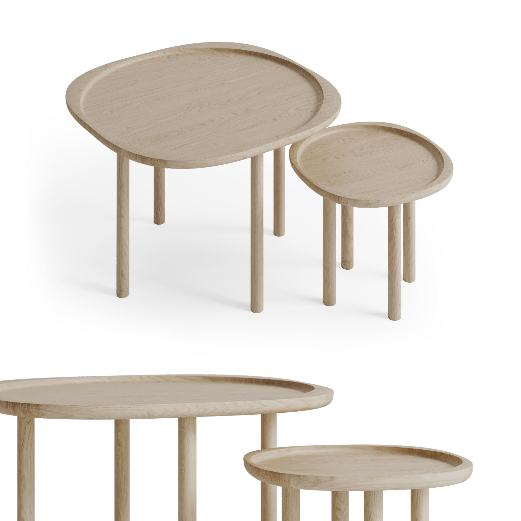 Bolia Coffee Table Trace 3D model_8